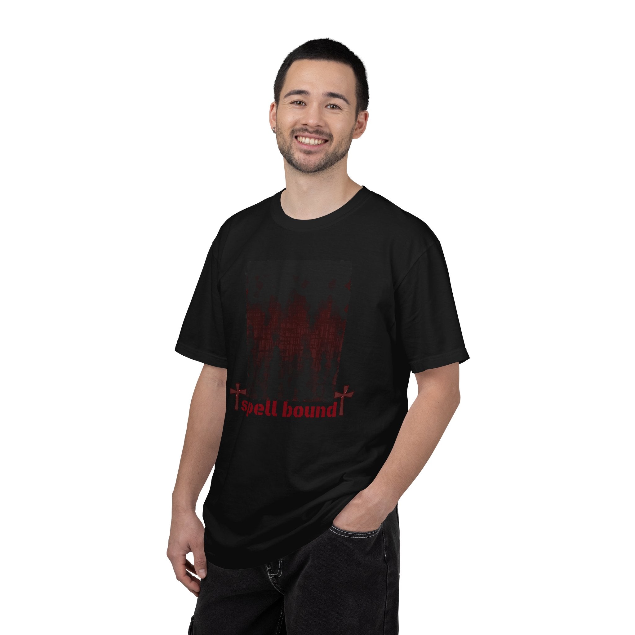 Spell Bound T-Shirt — Gothic Cross Graphic Tee