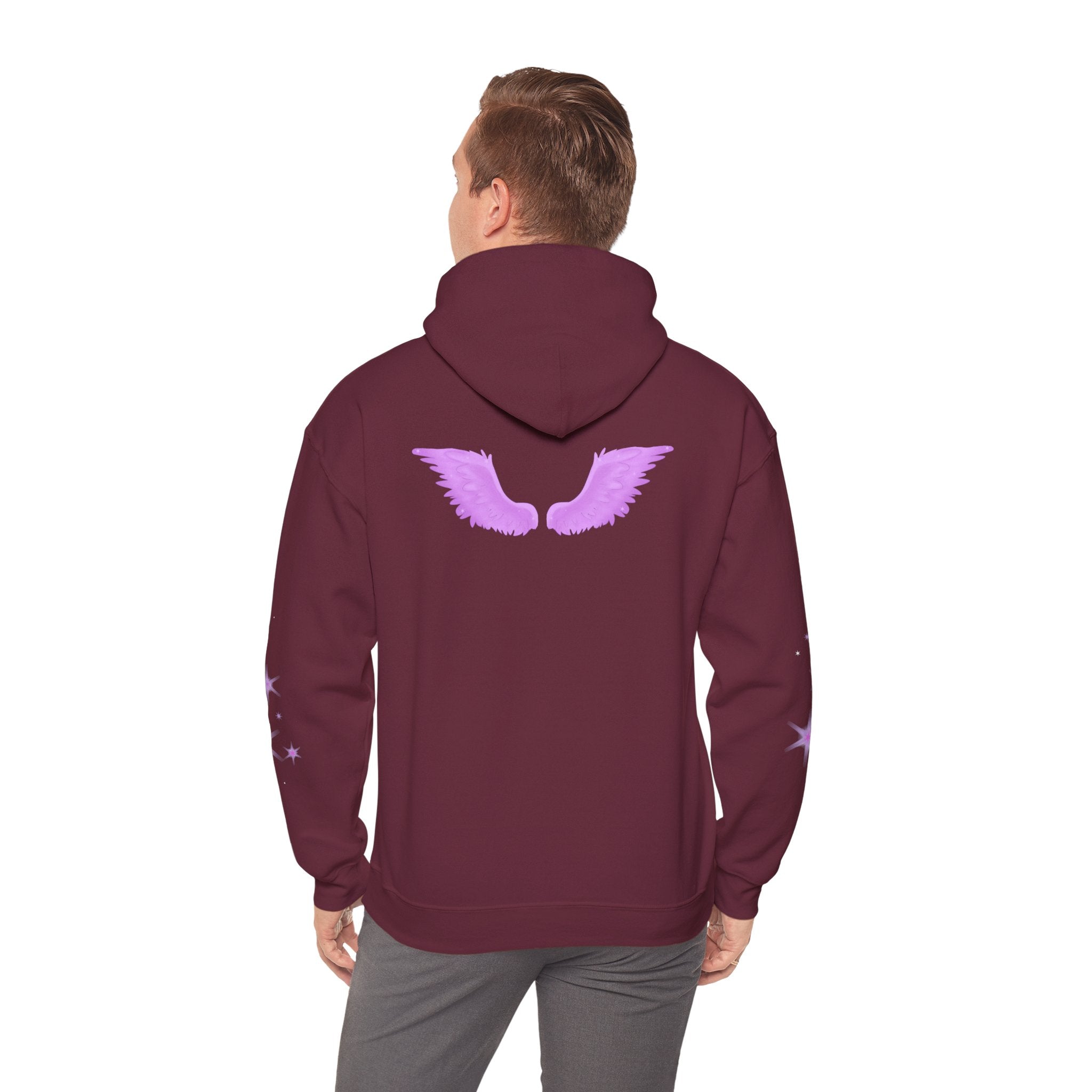 Magic Alicorn Sparkles Hoodie | Mythical Creature Alt Graphic Sweatshirt