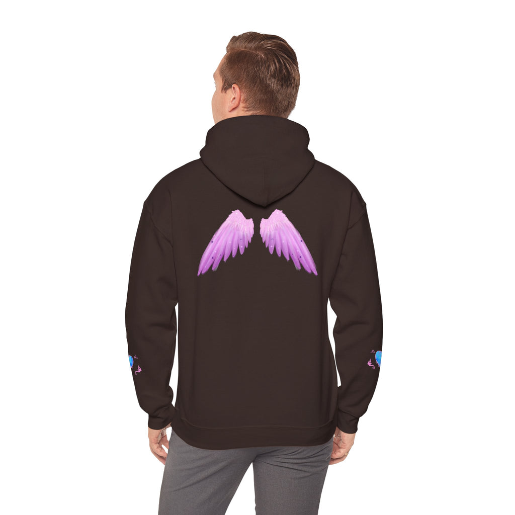 Crystal Heart Alicorn Hoodie | Alt Mythical Creature Graphic Sweatshirt Love