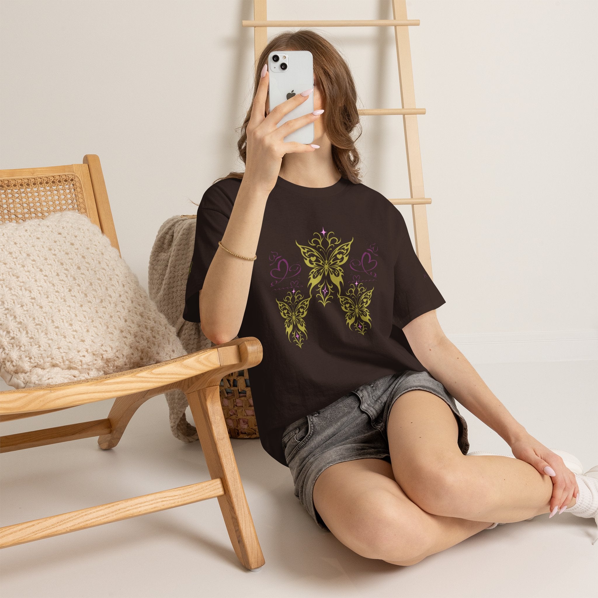 Butterfly Unisex Tee | Alt Emo Creature Graphic Tee