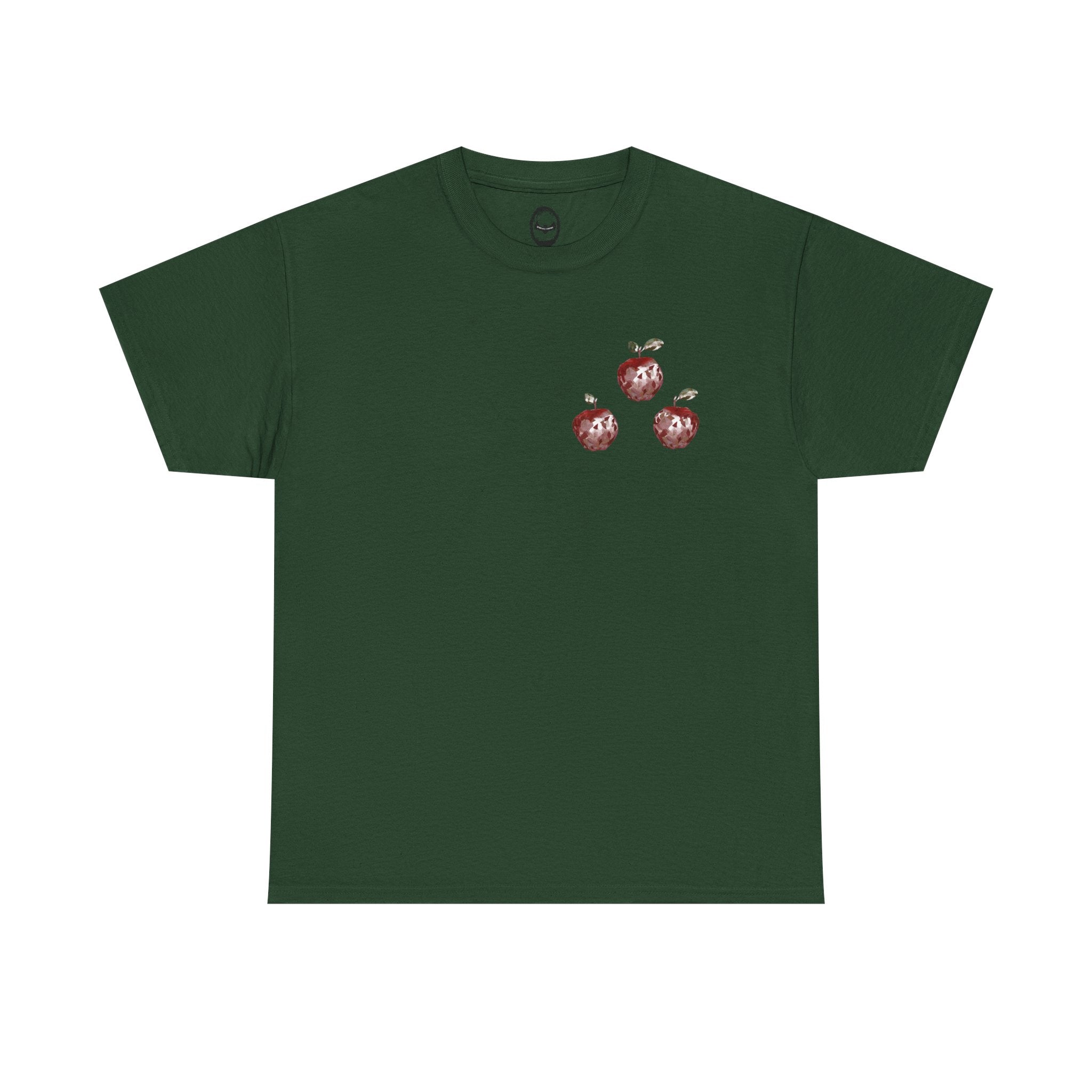 Crystal Apple Cross Graphic Tee | Alt Emo Creature Tee