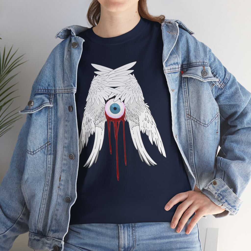 Crying Angel Unisex Tee | Gothic Emo Alt Graphic Tee