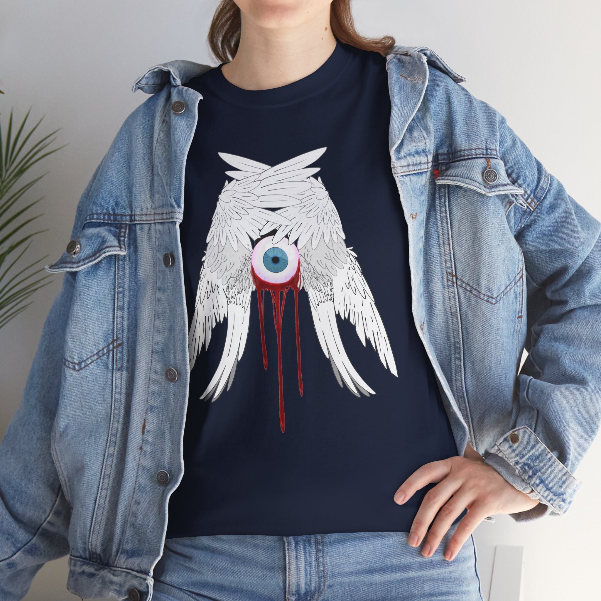 Crying Angel Unisex Tee | Gothic Emo Alt Graphic Tee