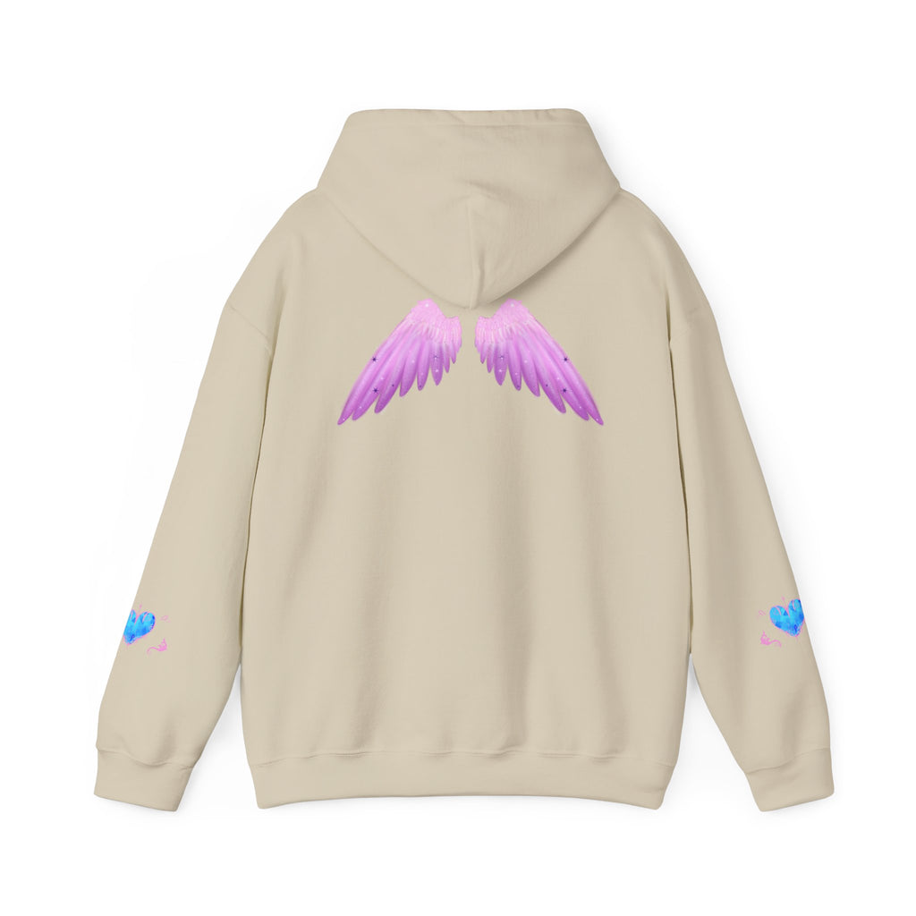 Crystal Heart Alicorn Hoodie | Alt Mythical Creature Graphic Sweatshirt Love