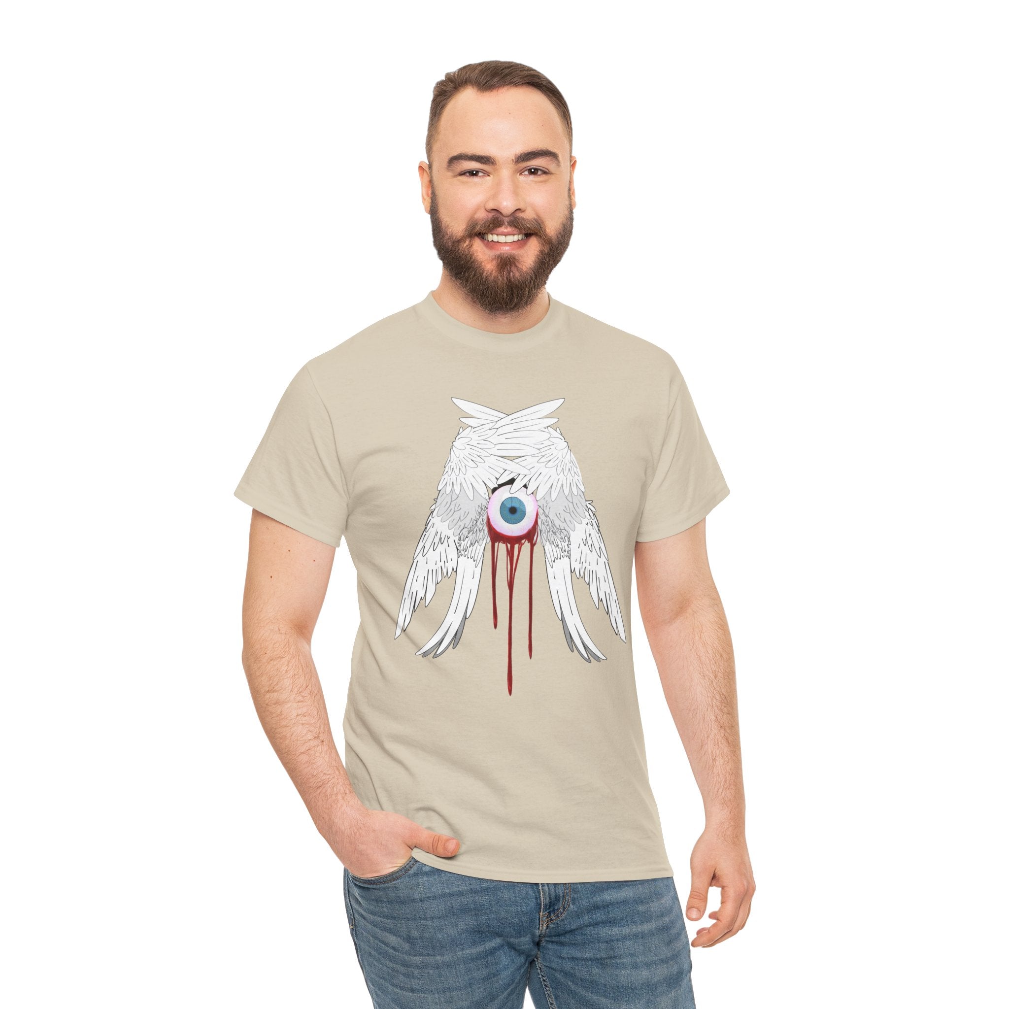 Crying Angel Unisex Tee | Gothic Emo Alt Graphic Tee