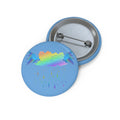 Rainboom Storm Cloud Button Pin | Fanart Accessory