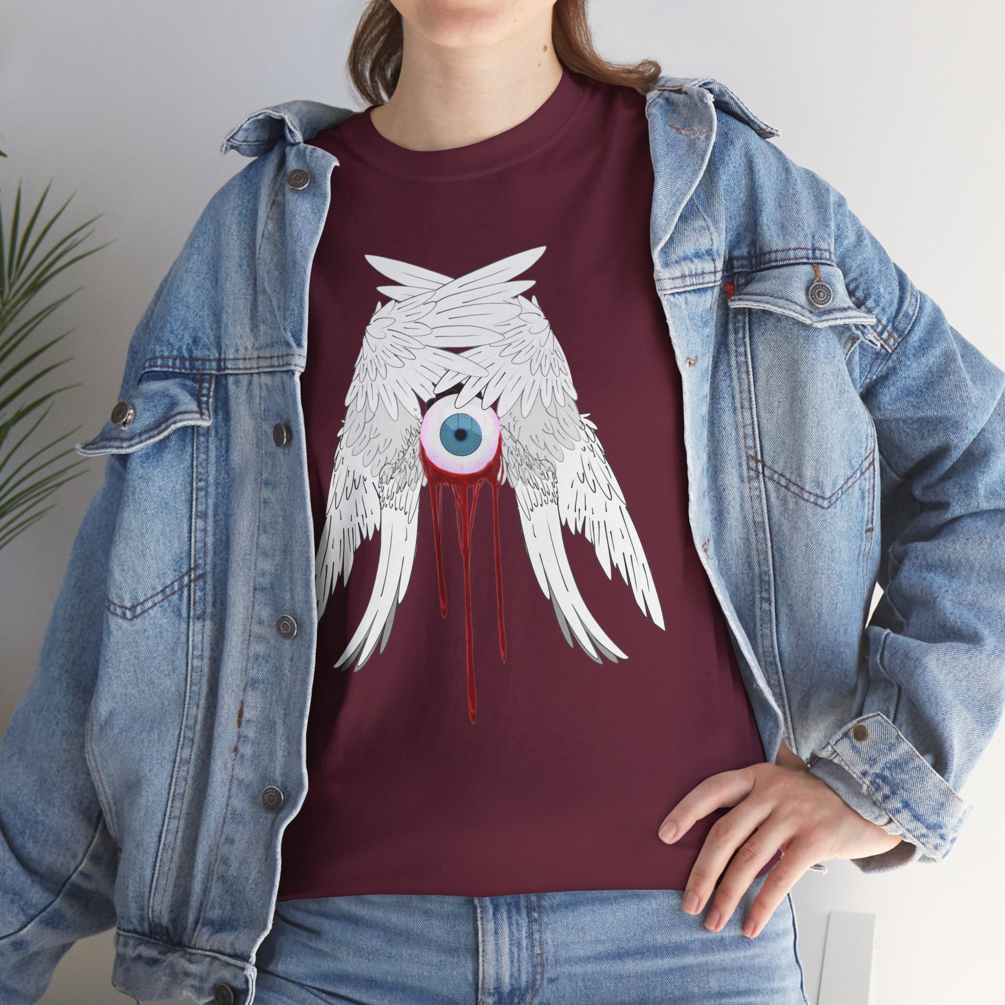 Crying Angel Unisex Tee | Gothic Emo Alt Graphic Tee