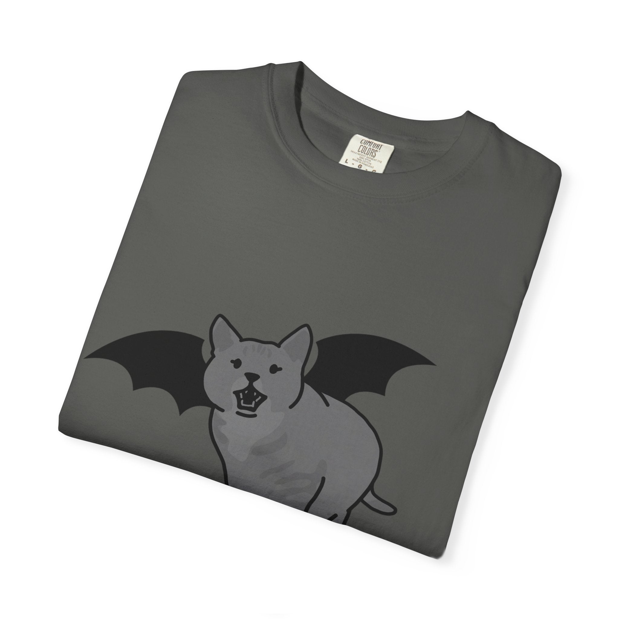 Bat Cat Unisex Tee | Gothic Alt Creature Graphic Tee