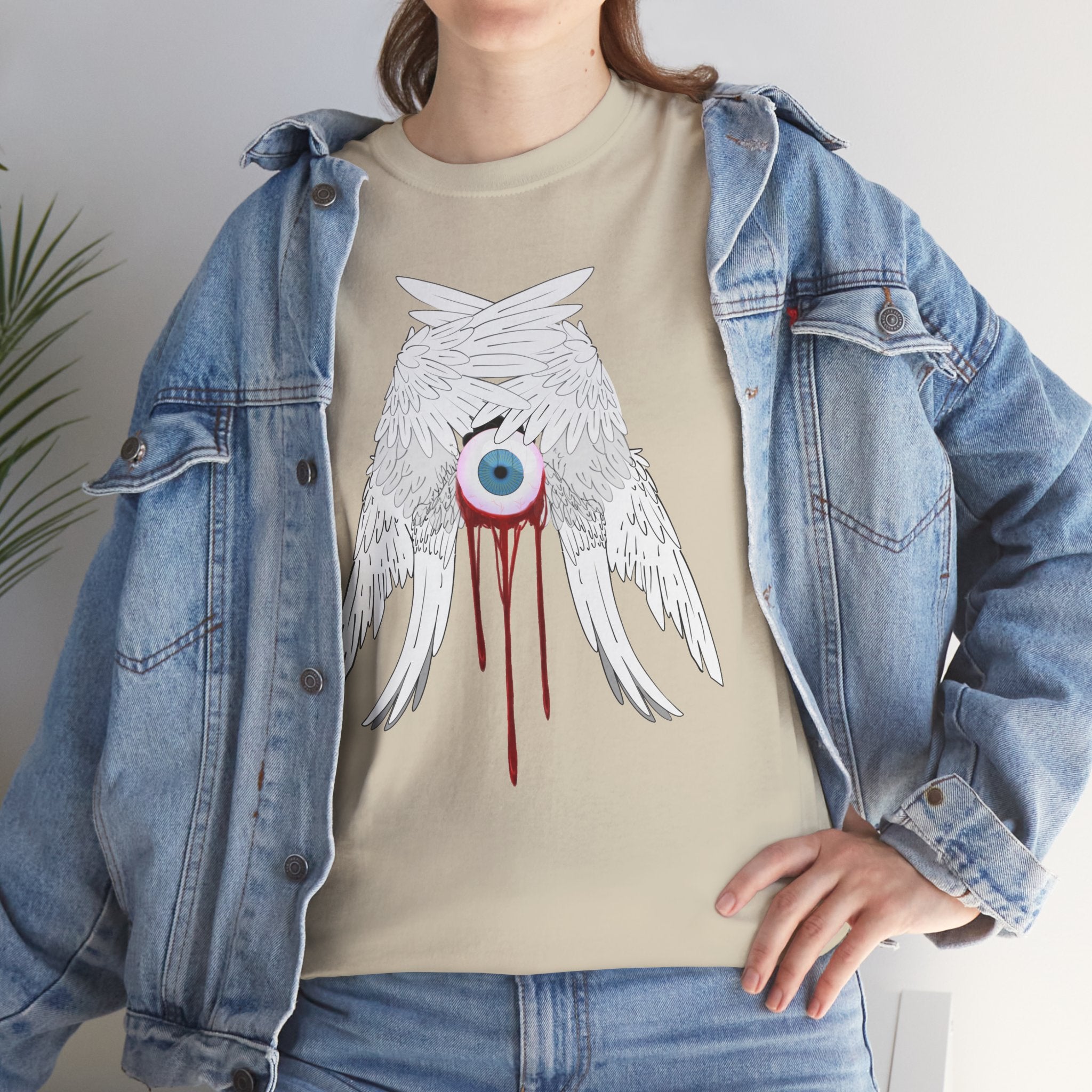 Crying Angel Unisex Tee | Gothic Emo Alt Graphic Tee