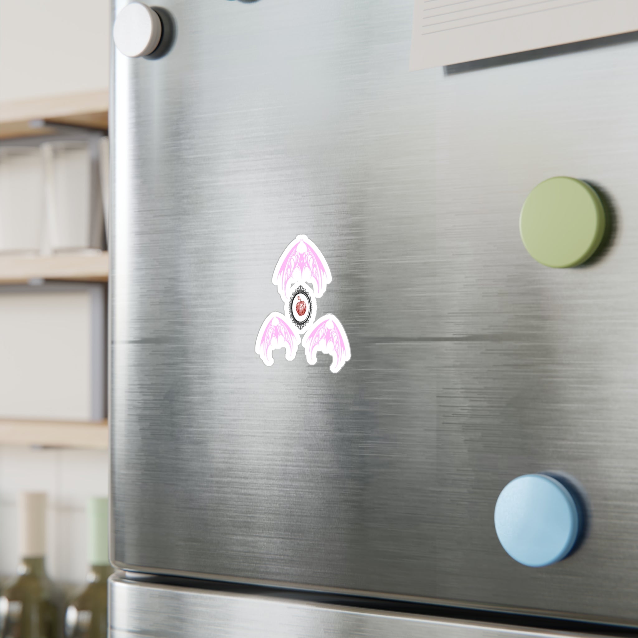 Fruit Bat Vinyl Decal Light Pink | Alt Creature Sticker