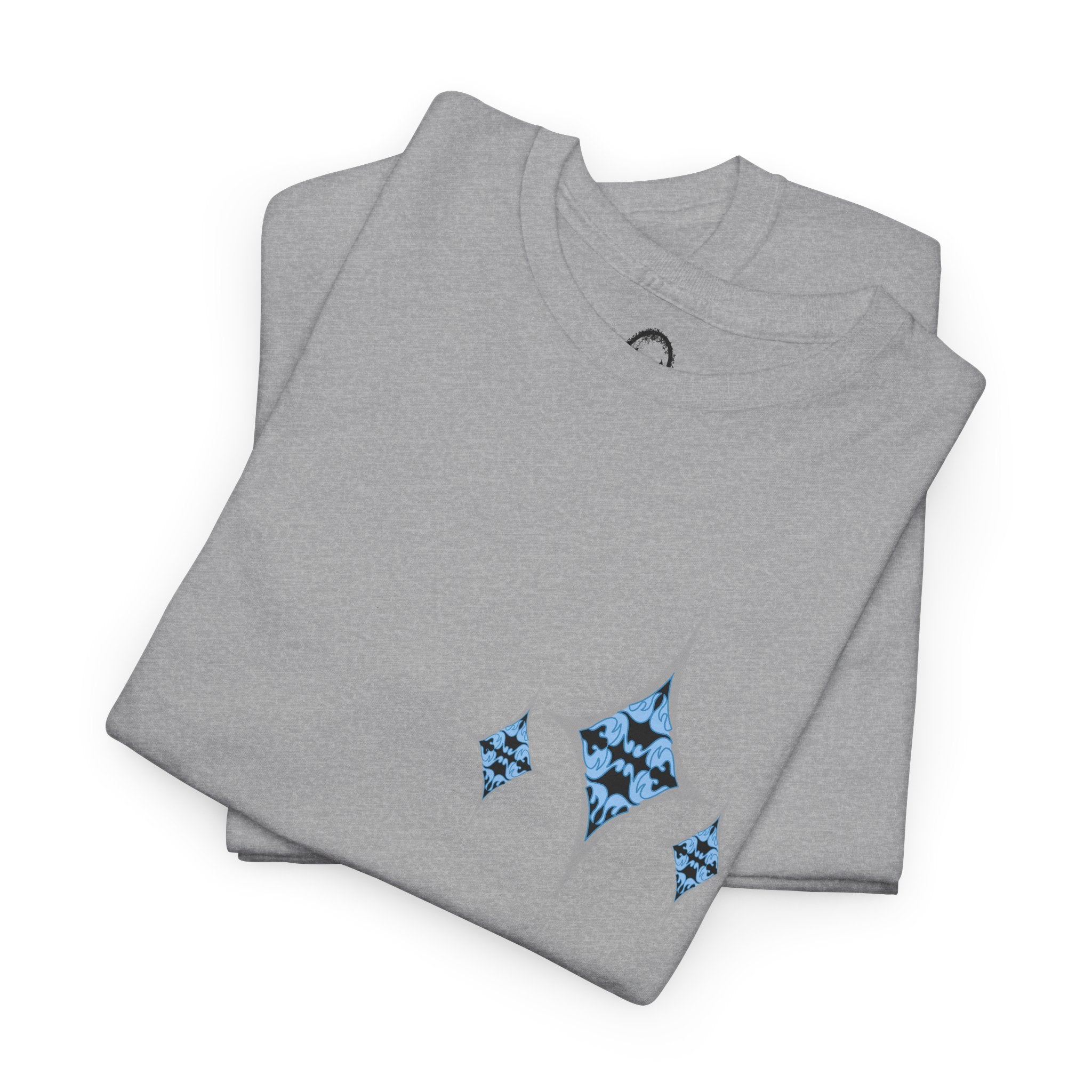 Blue Diamonds Unisex Tee | Alt Emo Rare Graphic Tee