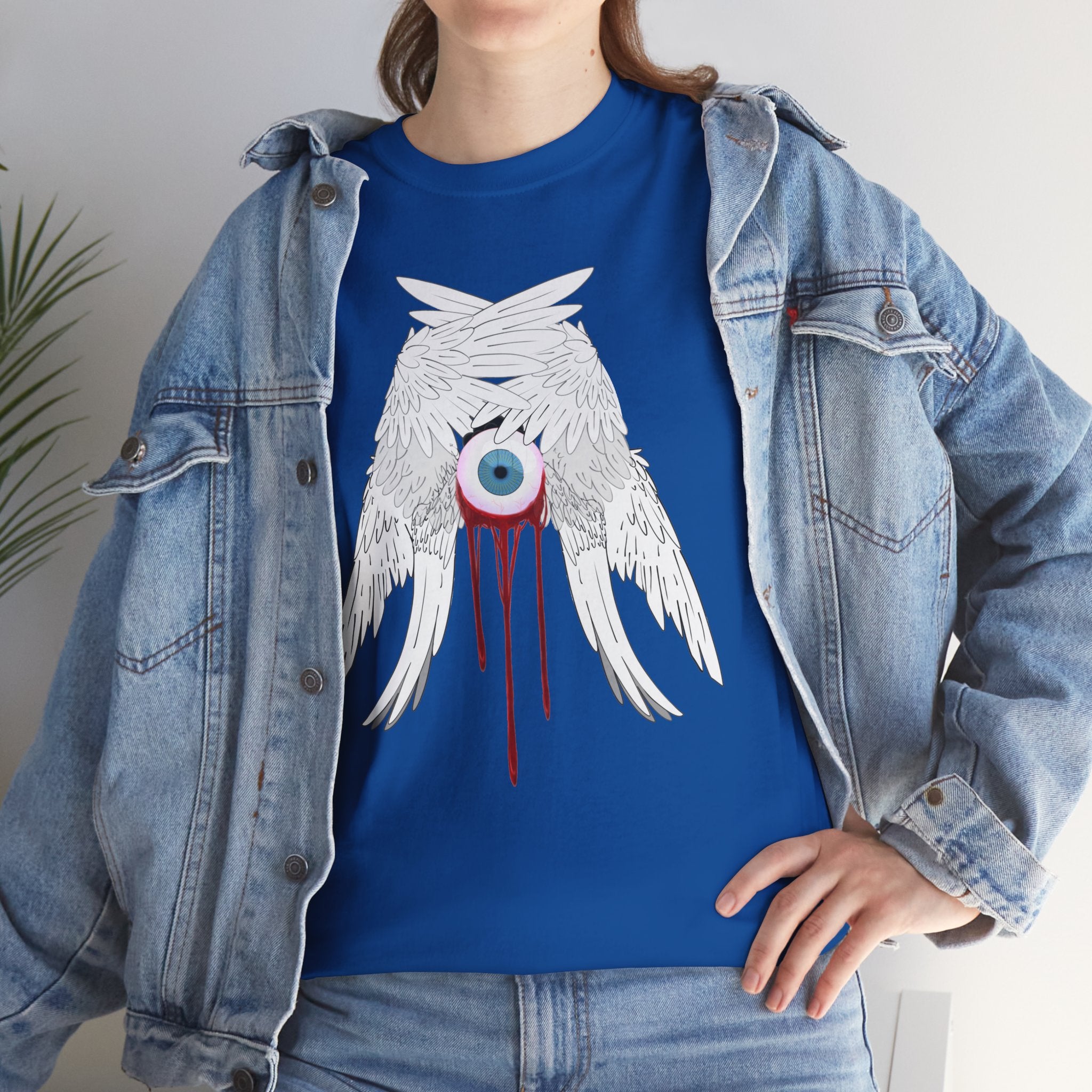 Crying Angel Unisex Tee | Gothic Emo Alt Graphic Tee