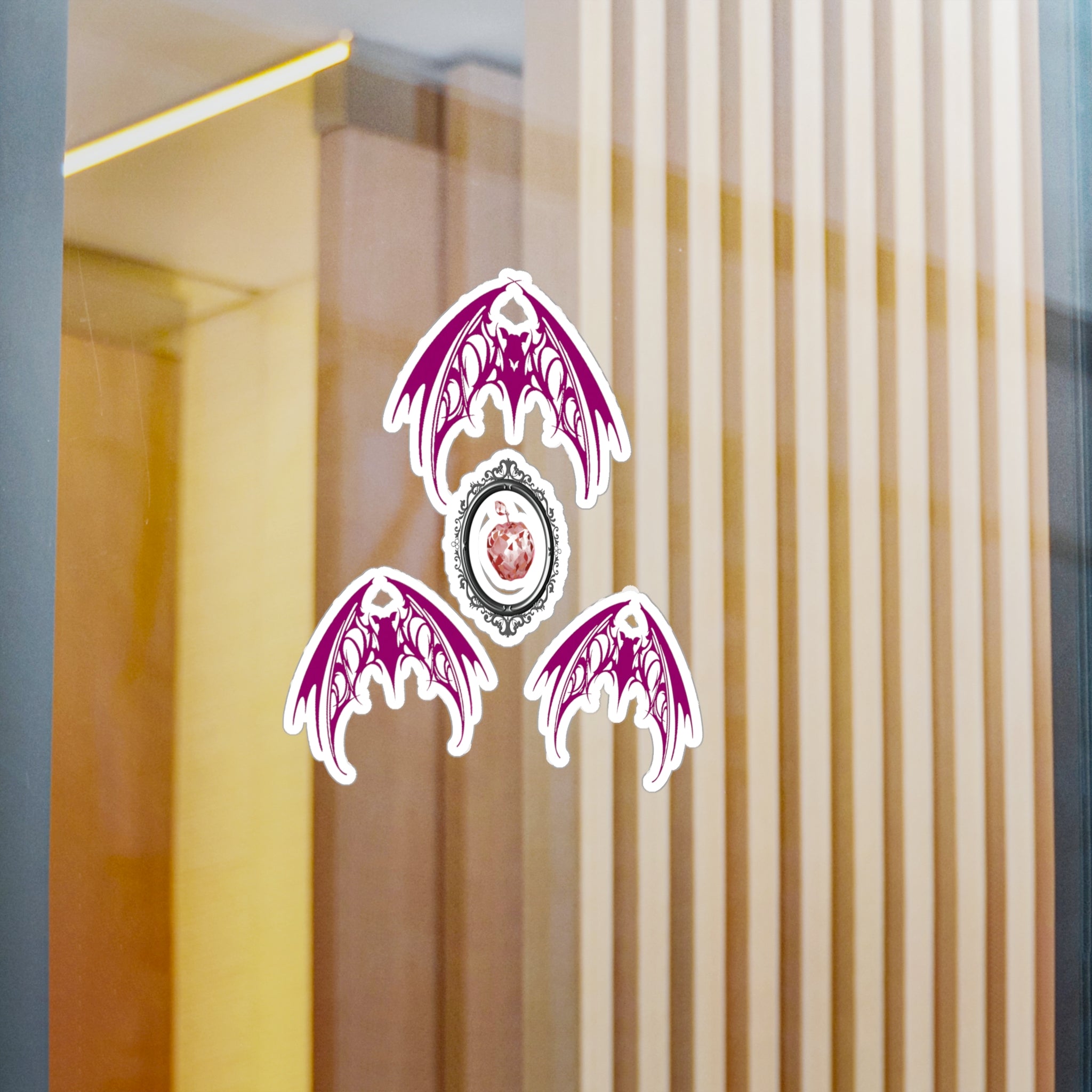 Fruit Bat Vinyl Decal Light Pink | Alt Creature Sticker