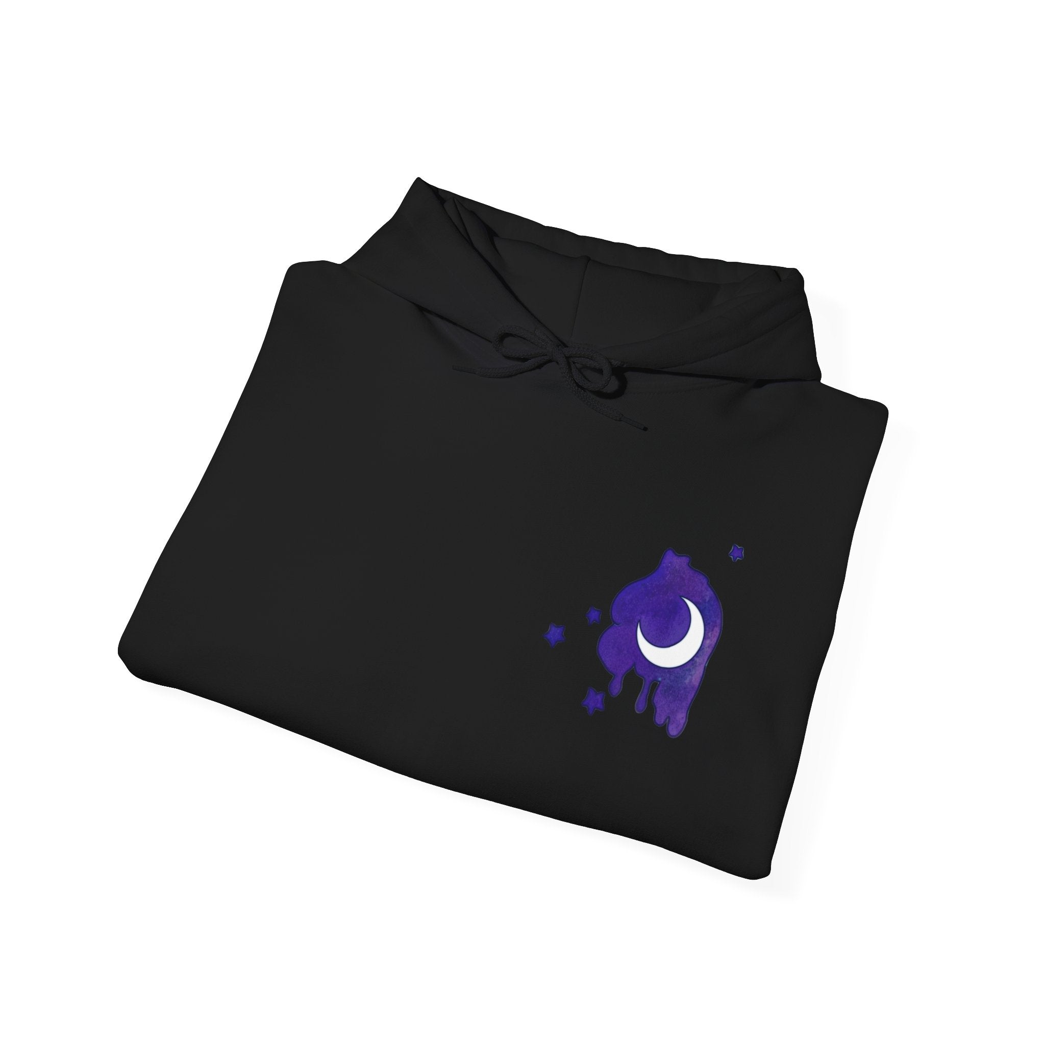 Lunar Alicorn Hoodie | Moody Moon Wings Alt Aesthetic Graphic Sweatshirt