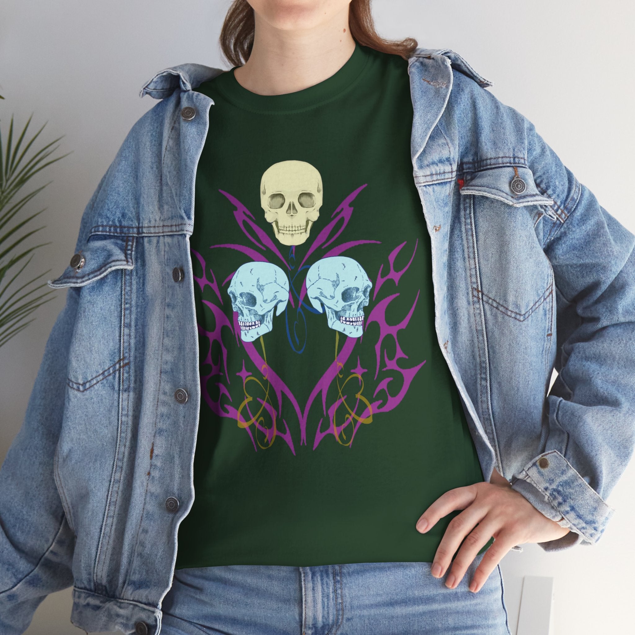 Skull Laughter Balloon Unisex Tee | Punk Emo Alt Graphic Tee