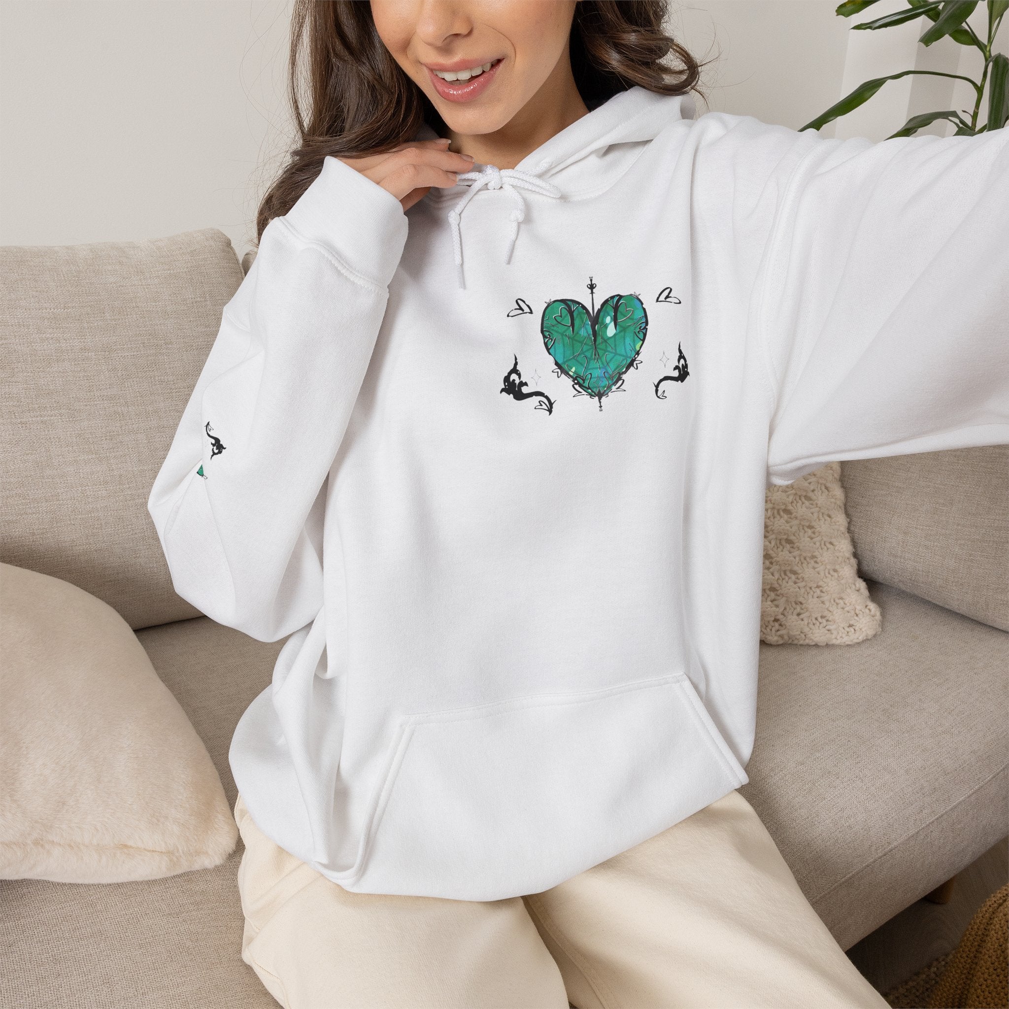 Changling Alicorn Hoodie |Bug Wings Alt Aesthetic Pullover