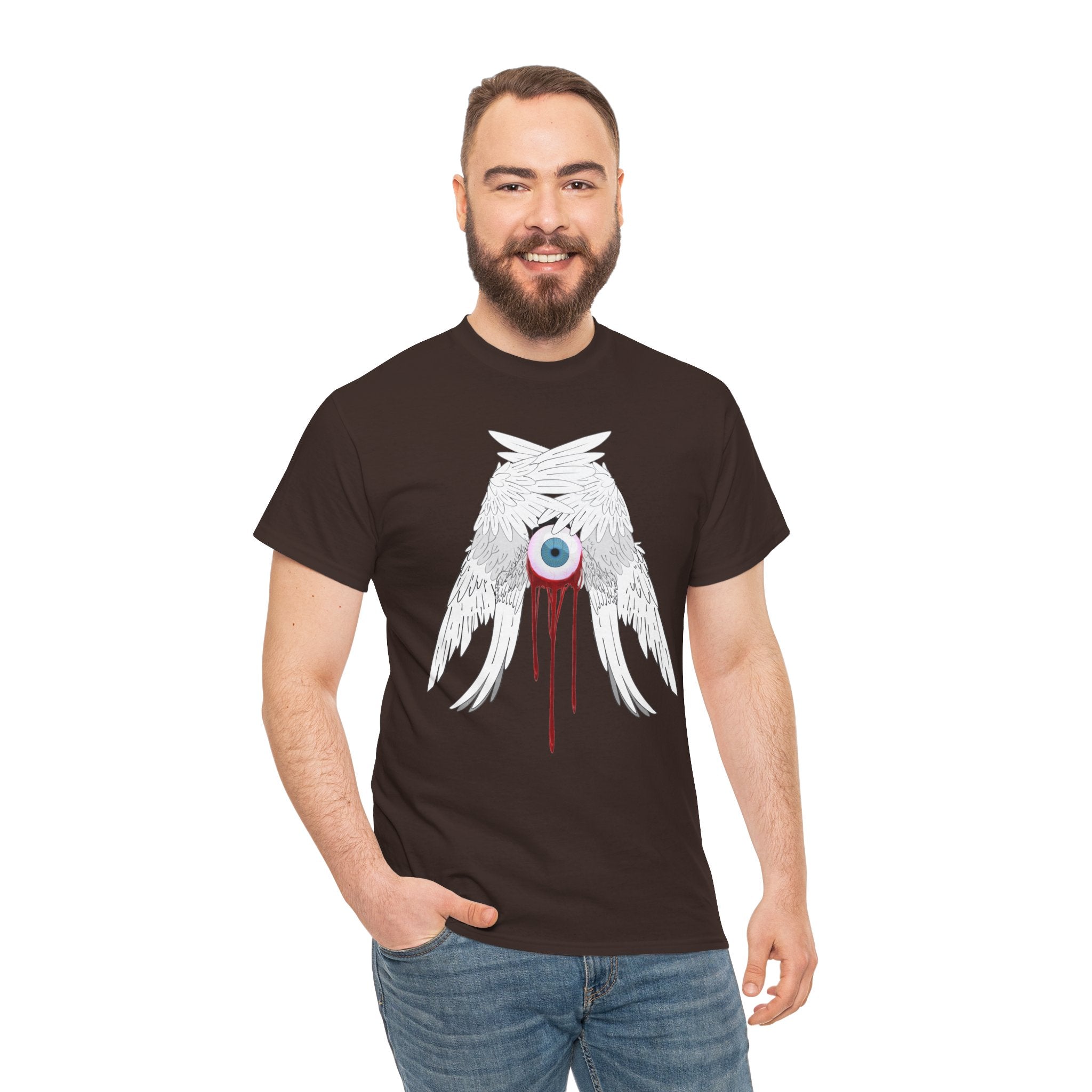 Crying Angel Unisex Tee | Gothic Emo Alt Graphic Tee