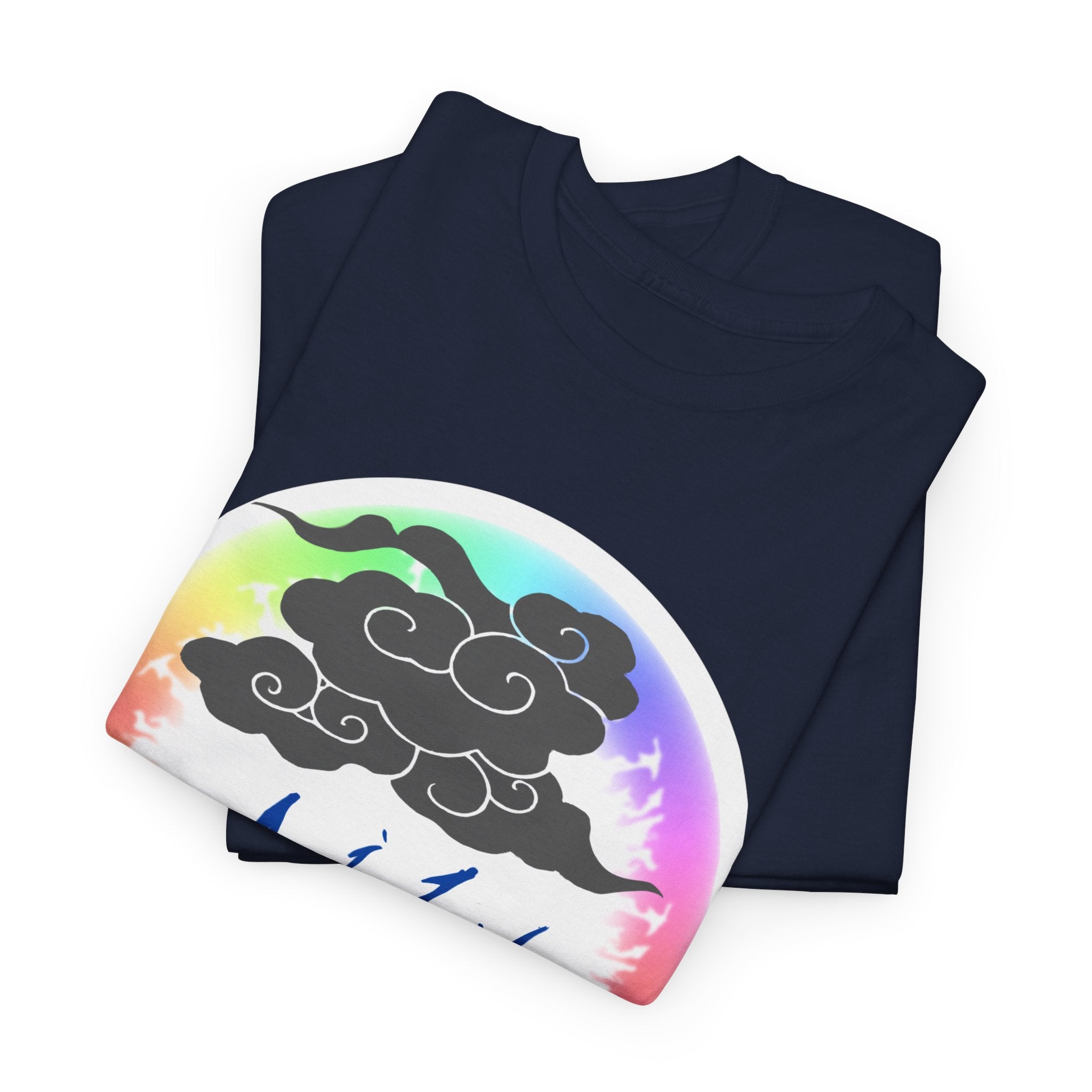 Rainboom Storm Cloud Unisex Tee | Alt Gothic Creature Graphic Tee