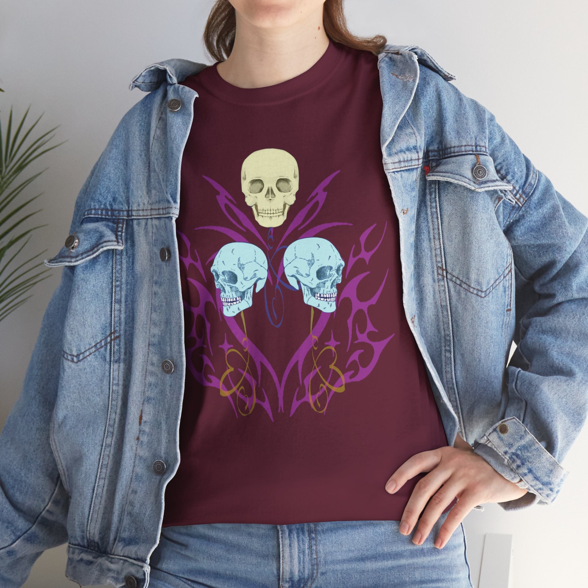 Skull Laughter Balloon Unisex Tee | Punk Emo Alt Graphic Tee