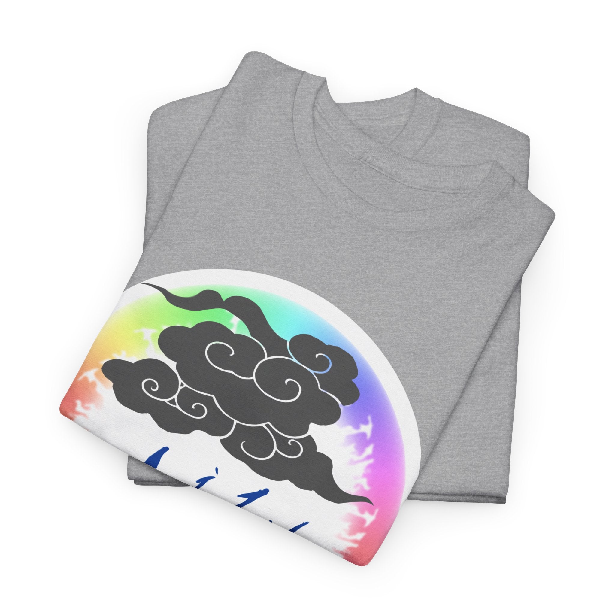 Rainboom Storm Cloud Unisex Tee | Alt Gothic Creature Graphic Tee