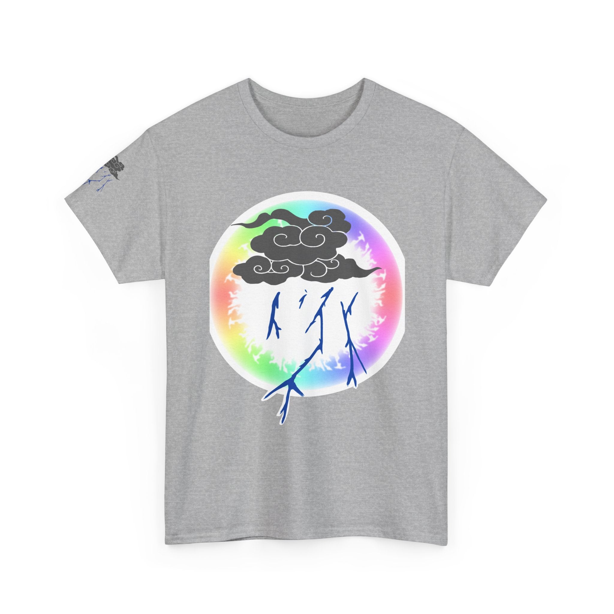 Rainboom Storm Cloud Unisex Tee | Alt Gothic Creature Graphic Tee