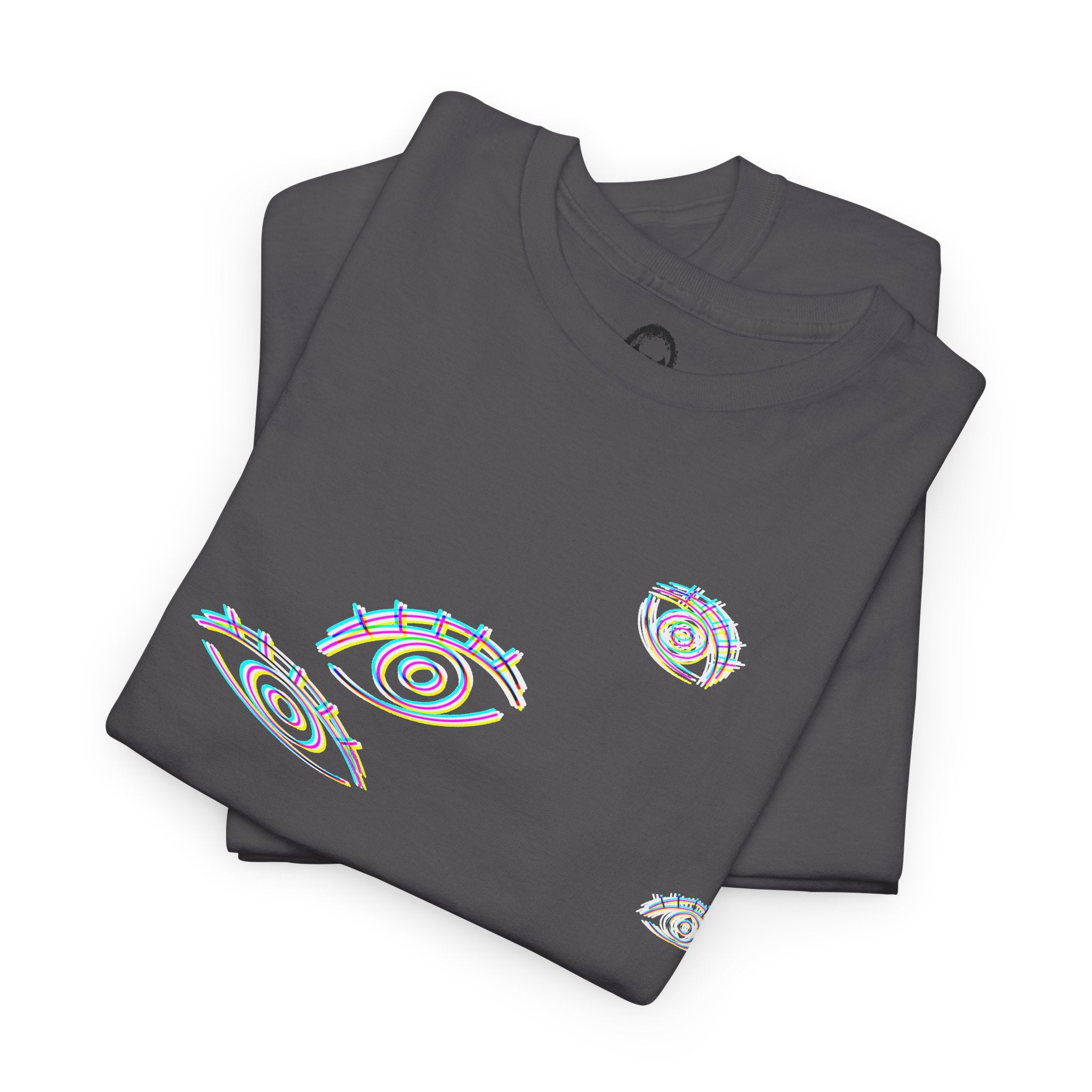 Angel Wings & Eyes Graphic Tee — Spiritual Aesthetic Streetwear