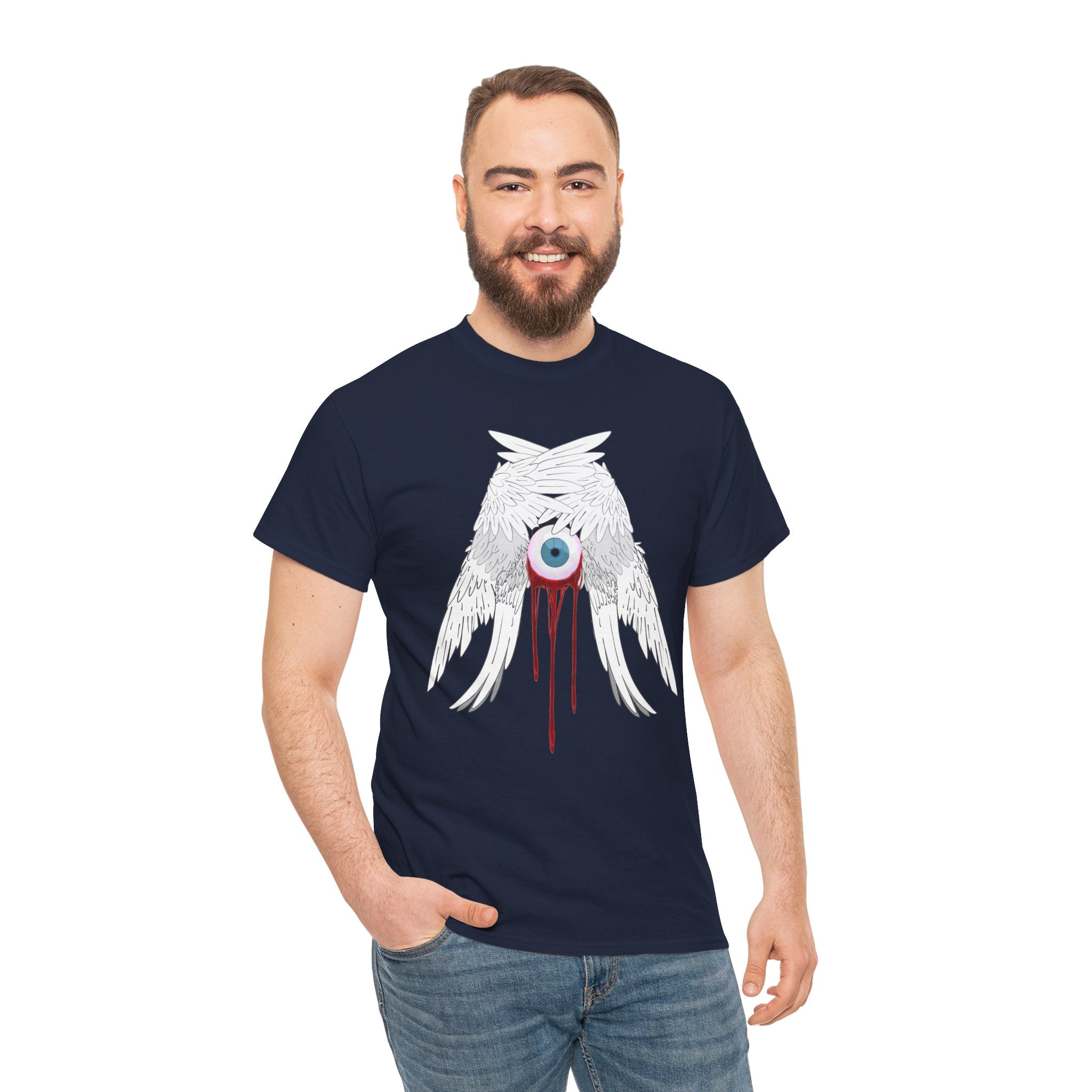 Crying Angel Unisex Tee | Gothic Emo Alt Graphic Tee