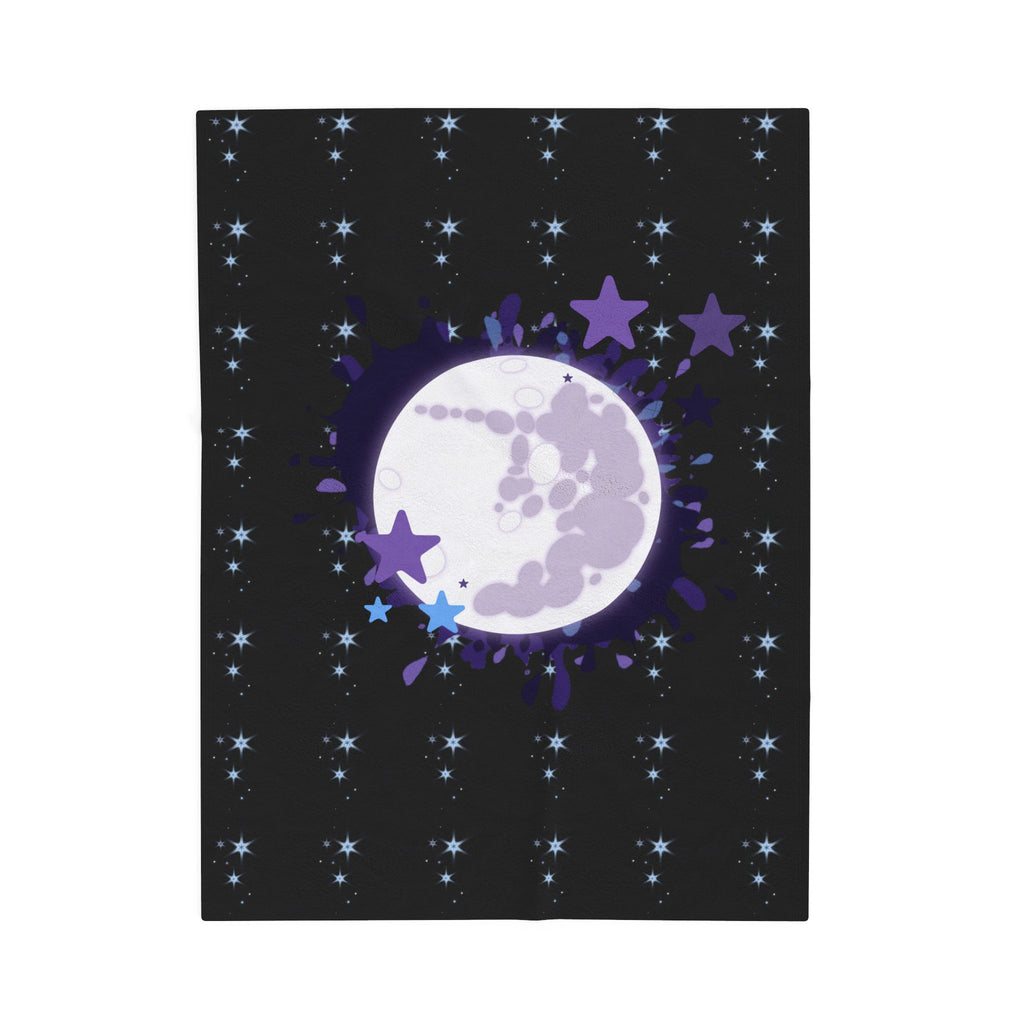 Mare in the Moon Velveteen Plush Blanket