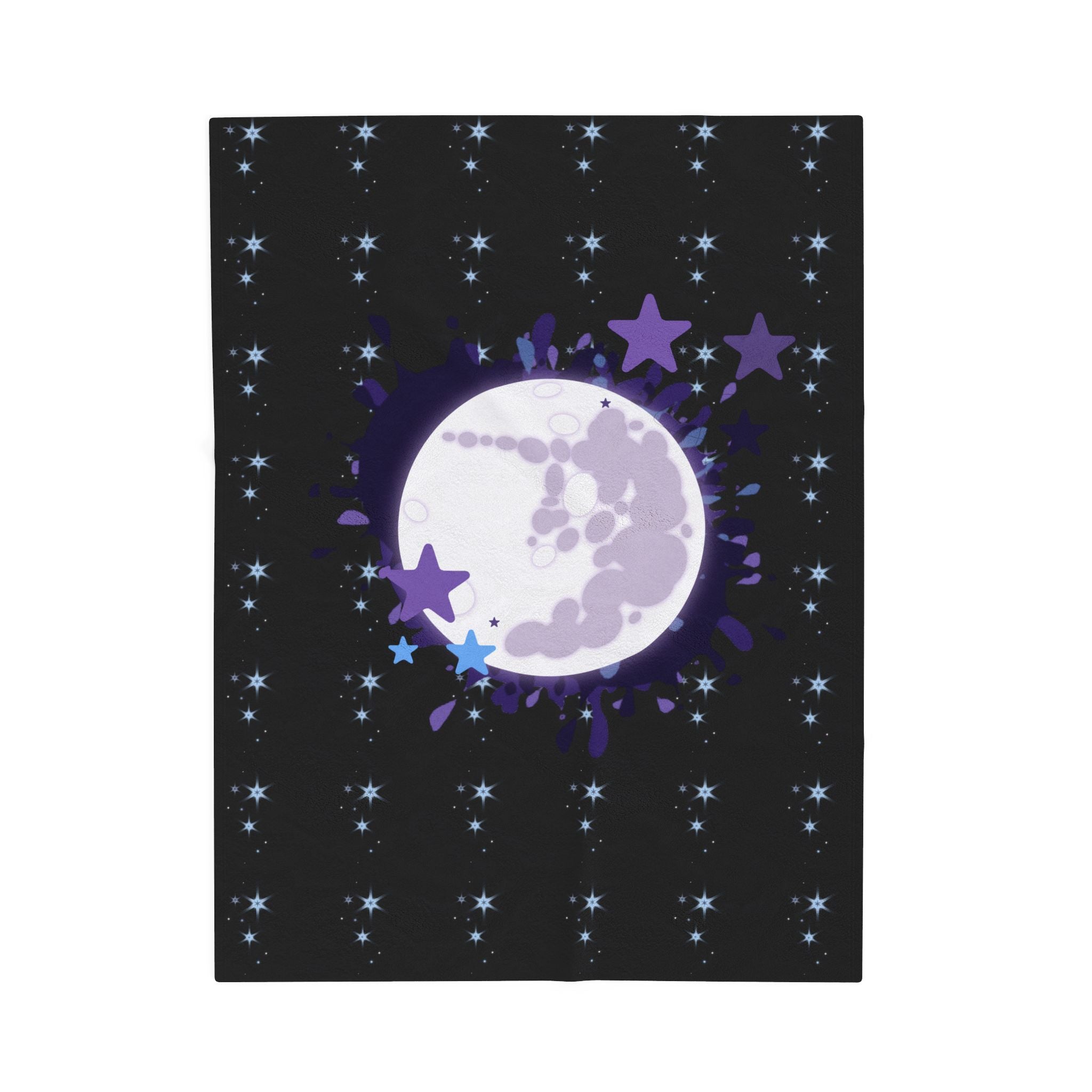 Mare in the Moon Velveteen Plush Blanket