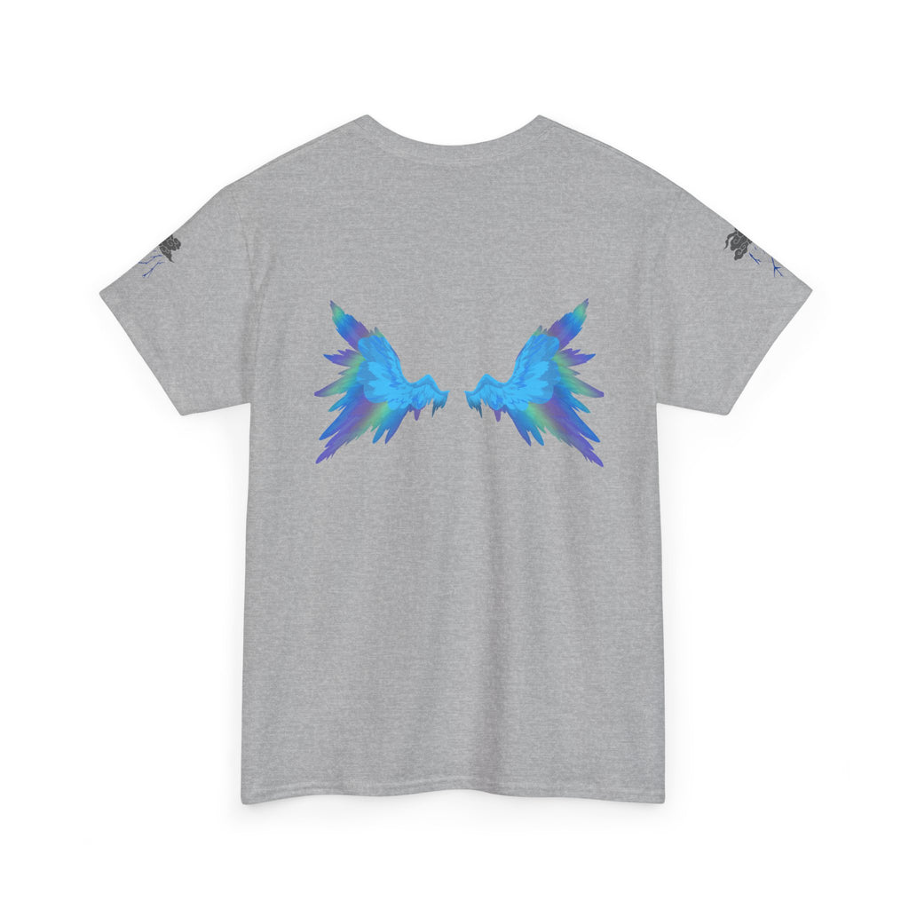 Rainbow Storm Unisex Tee | Alt Emo Colorful Graphic Tee