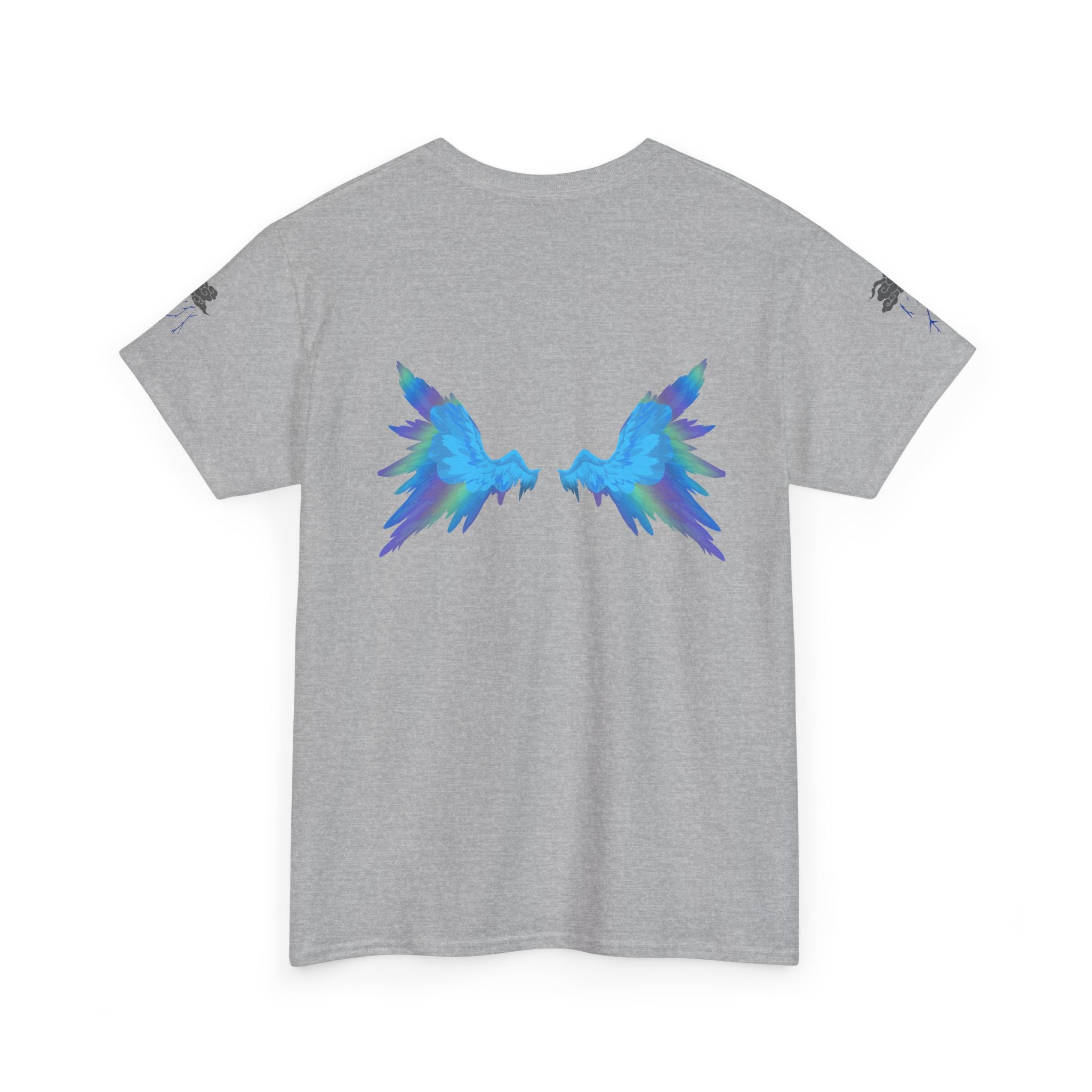 Rainbow Storm Unisex Tee | Alt Emo Colorful Graphic Tee