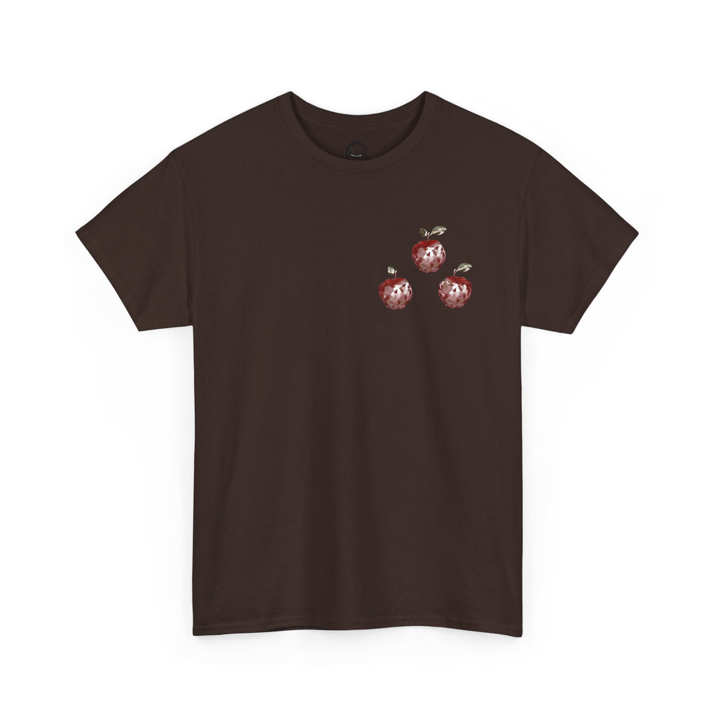 Crystal Apple Cross Graphic Tee | Alt Emo Creature Tee