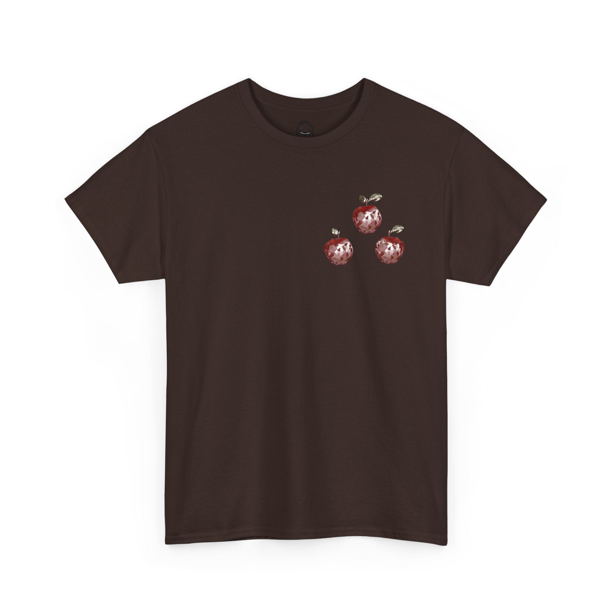 Crystal Apple Cross Graphic Tee | Alt Emo Creature Tee