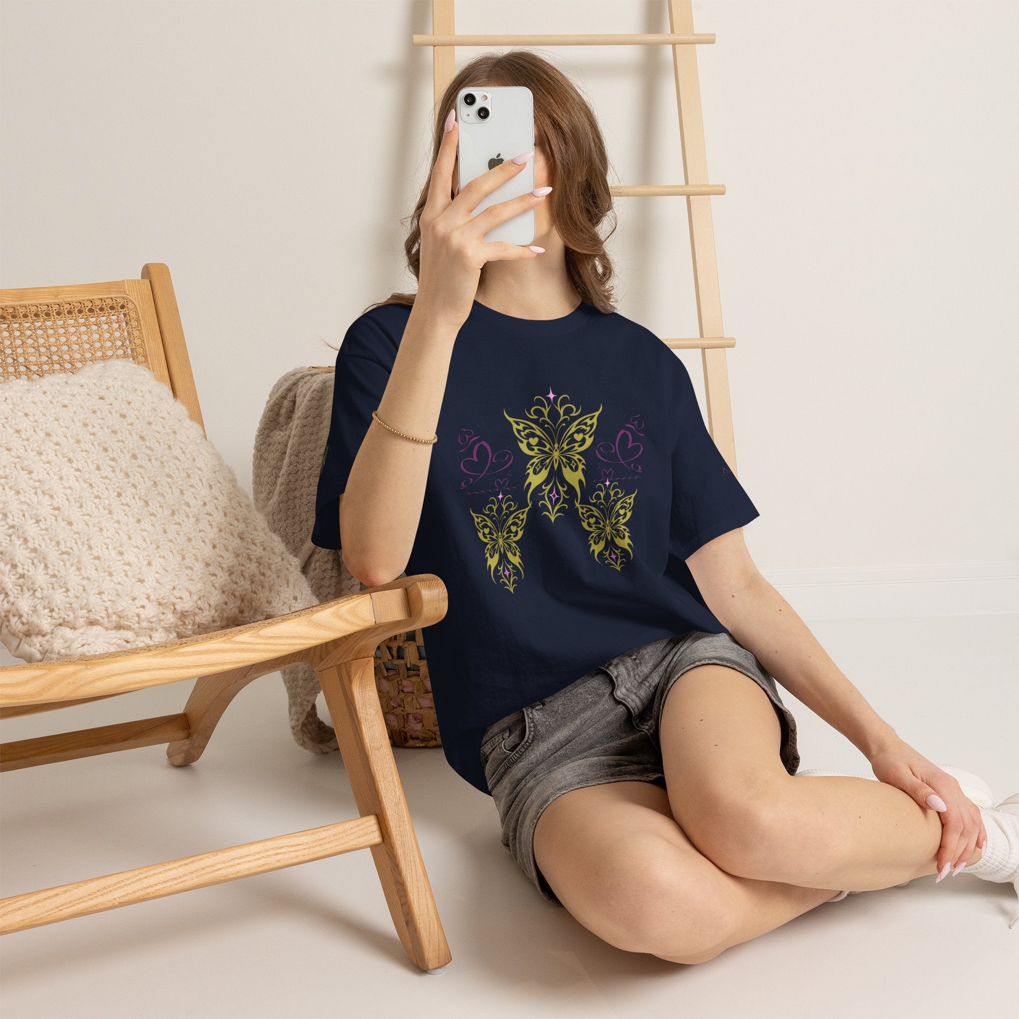 Butterfly Unisex Tee | Alt Emo Creature Graphic Tee