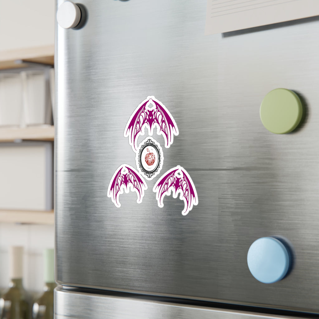 Fruit Bat Vinyl Decal Light Pink | Alt Creature Sticker