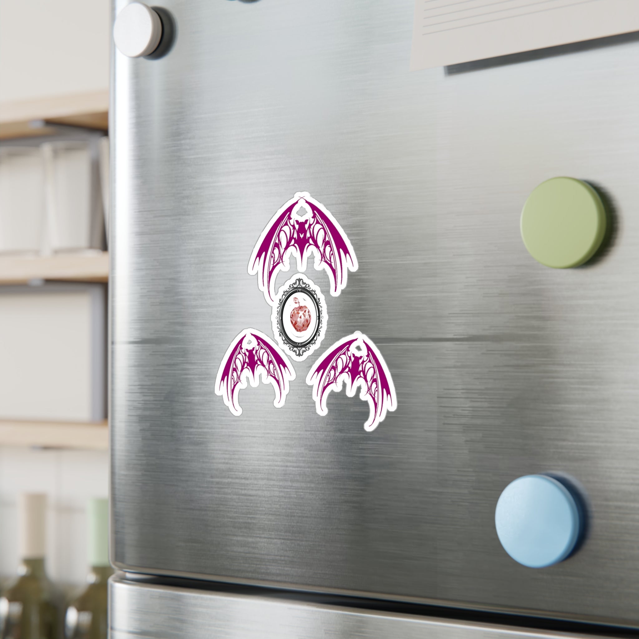 Fruit Bat Vinyl Decal Light Pink | Alt Creature Sticker