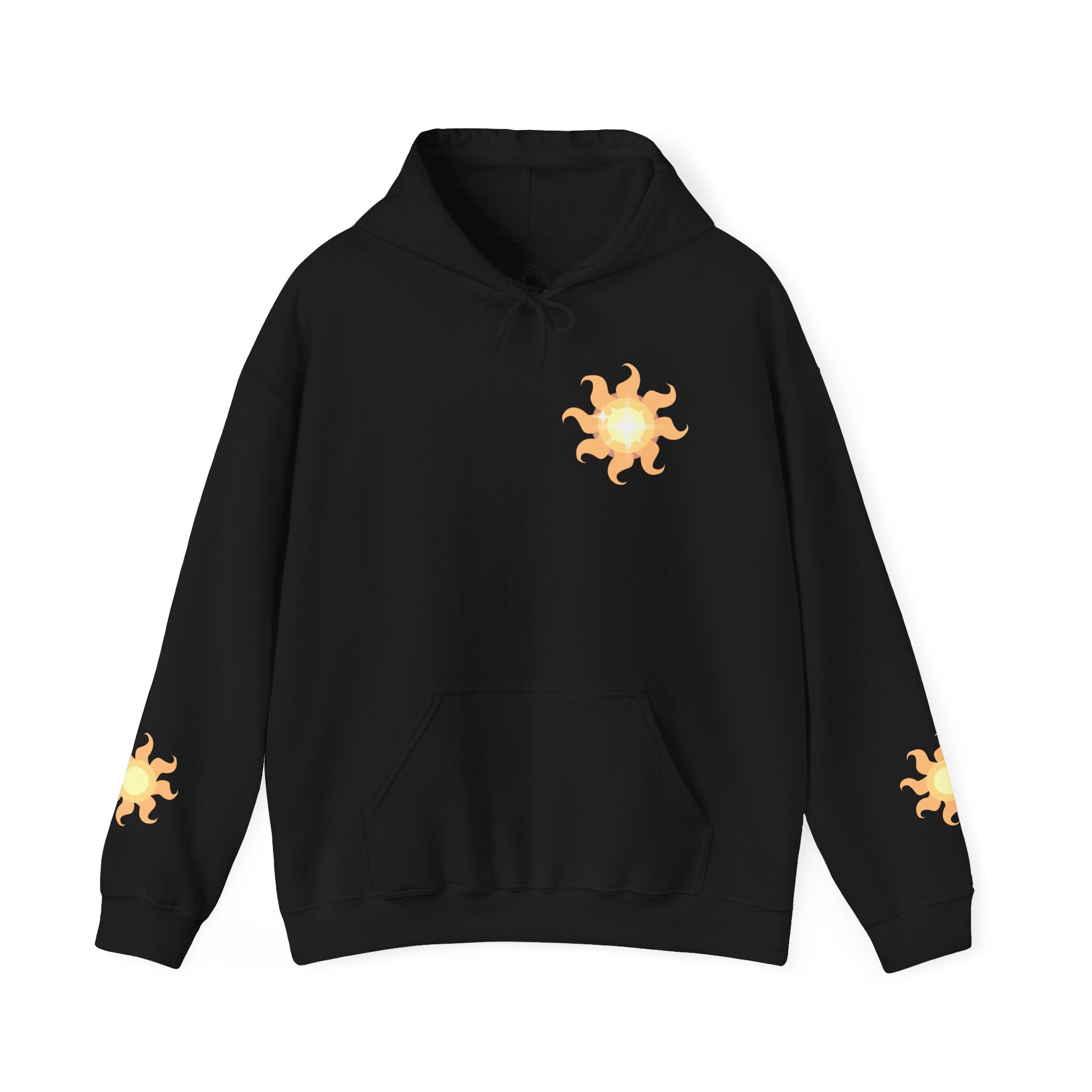 Celestial Alicorn Hoodie | Alt Mythical Wings Moon Graphic Sweatshirt