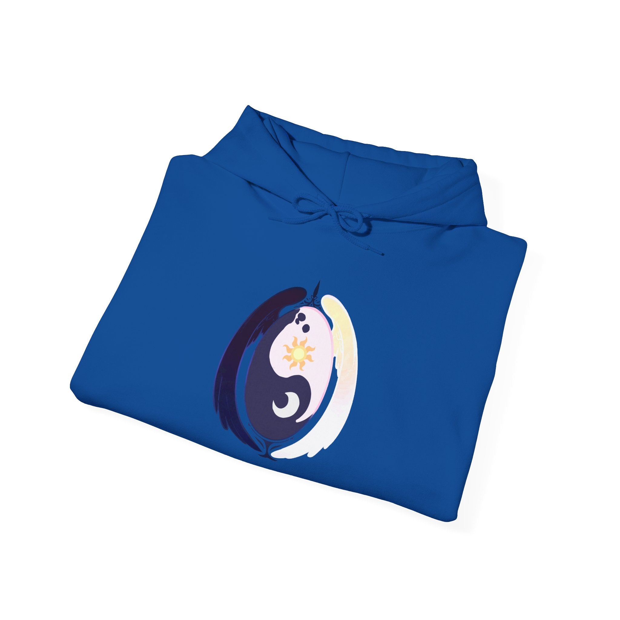 Lunar Celestial Alicorn Hoodie | Royal Sisters Alt Gothic Moon Sun Unisex Sweatshirt