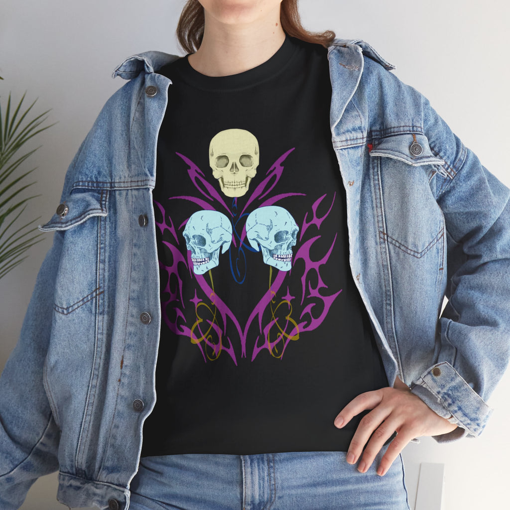Skull Laughter Balloon Unisex Tee | Punk Emo Alt Graphic Tee