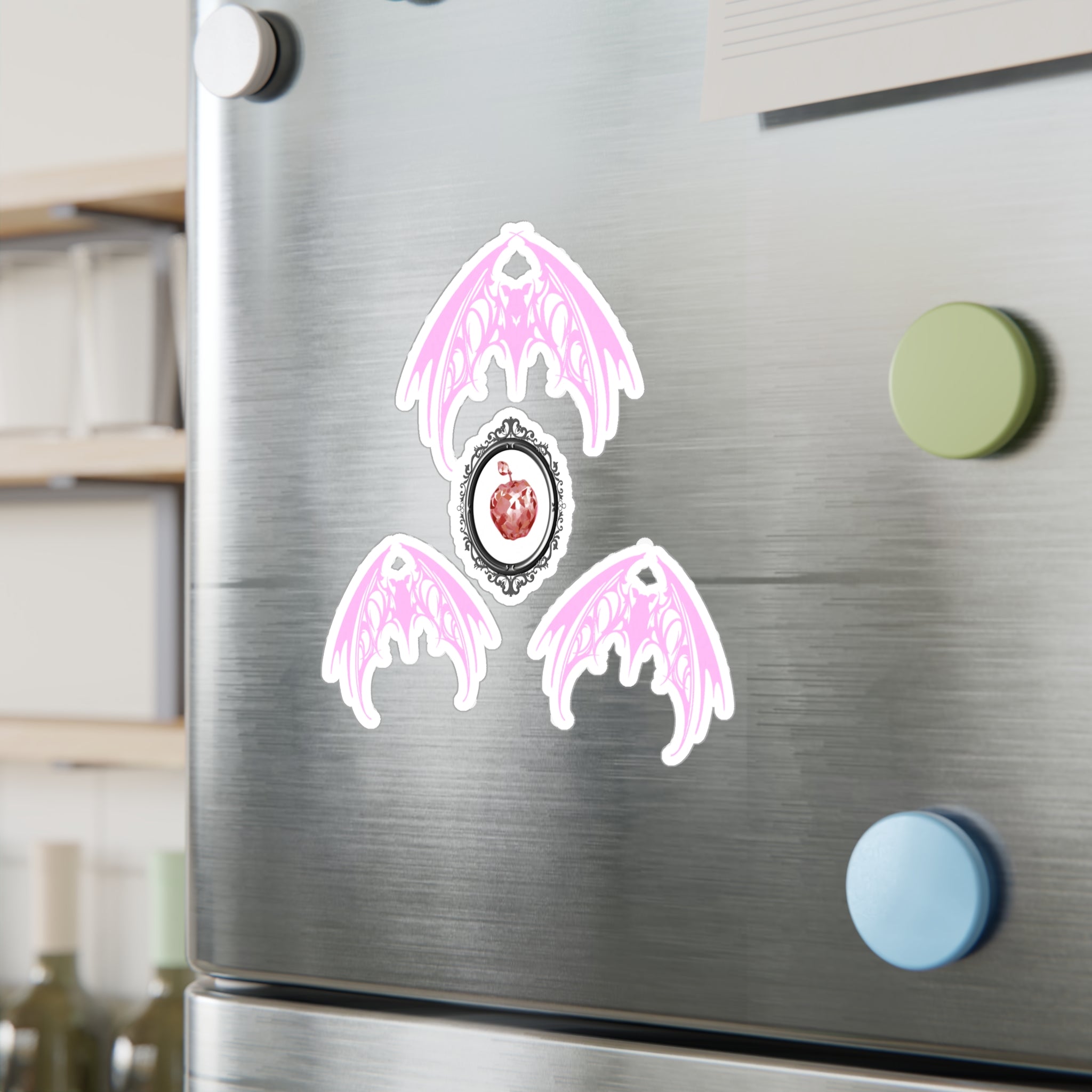 Fruit Bat Vinyl Decal Light Pink | Alt Creature Sticker