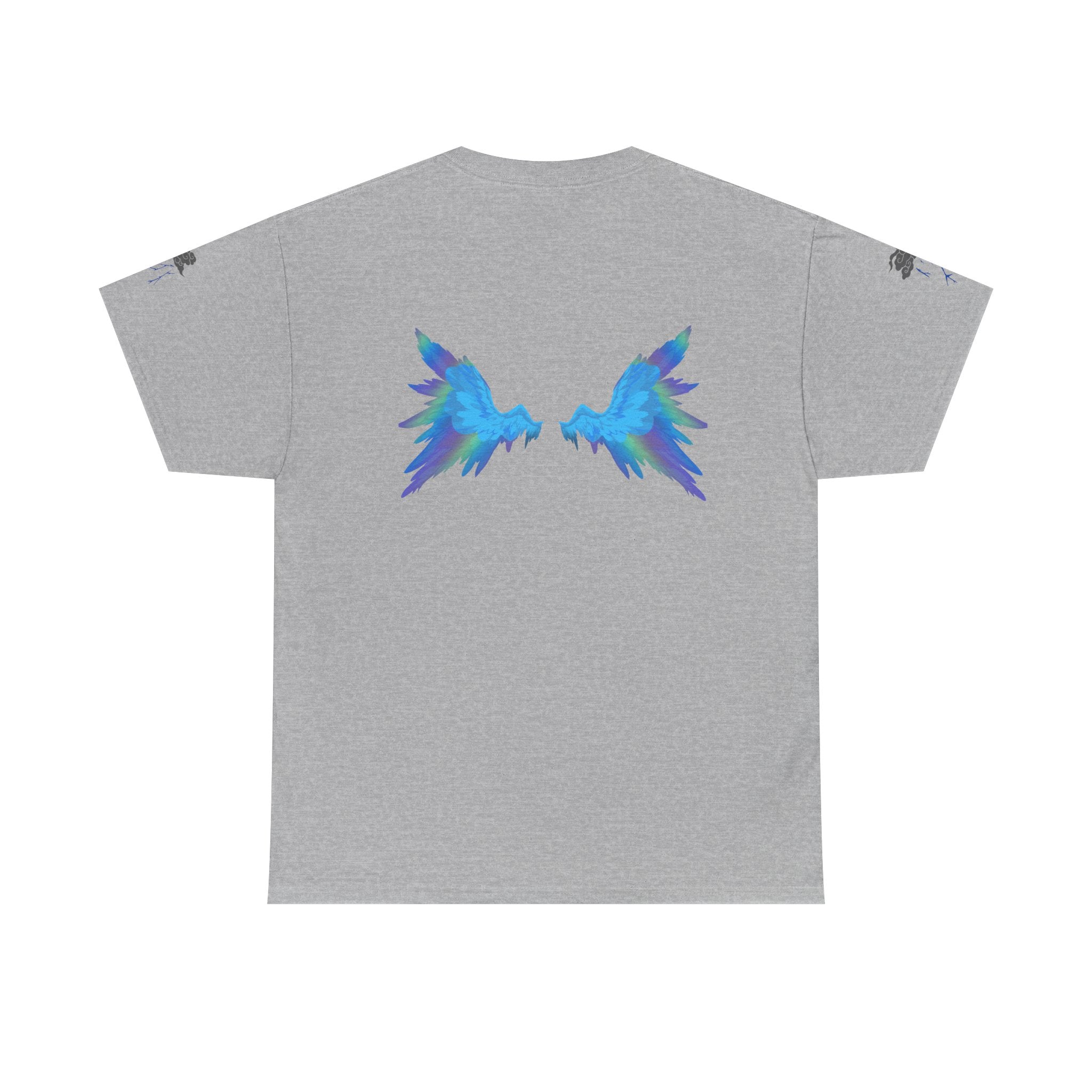 Rainbow Storm Unisex Tee | Alt Emo Colorful Graphic Tee
