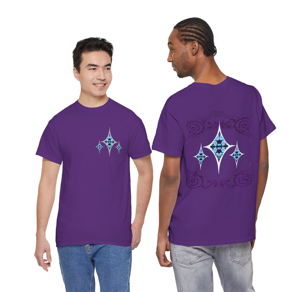 Blue Diamonds Unisex Tee | Alt Emo Rare Graphic Tee