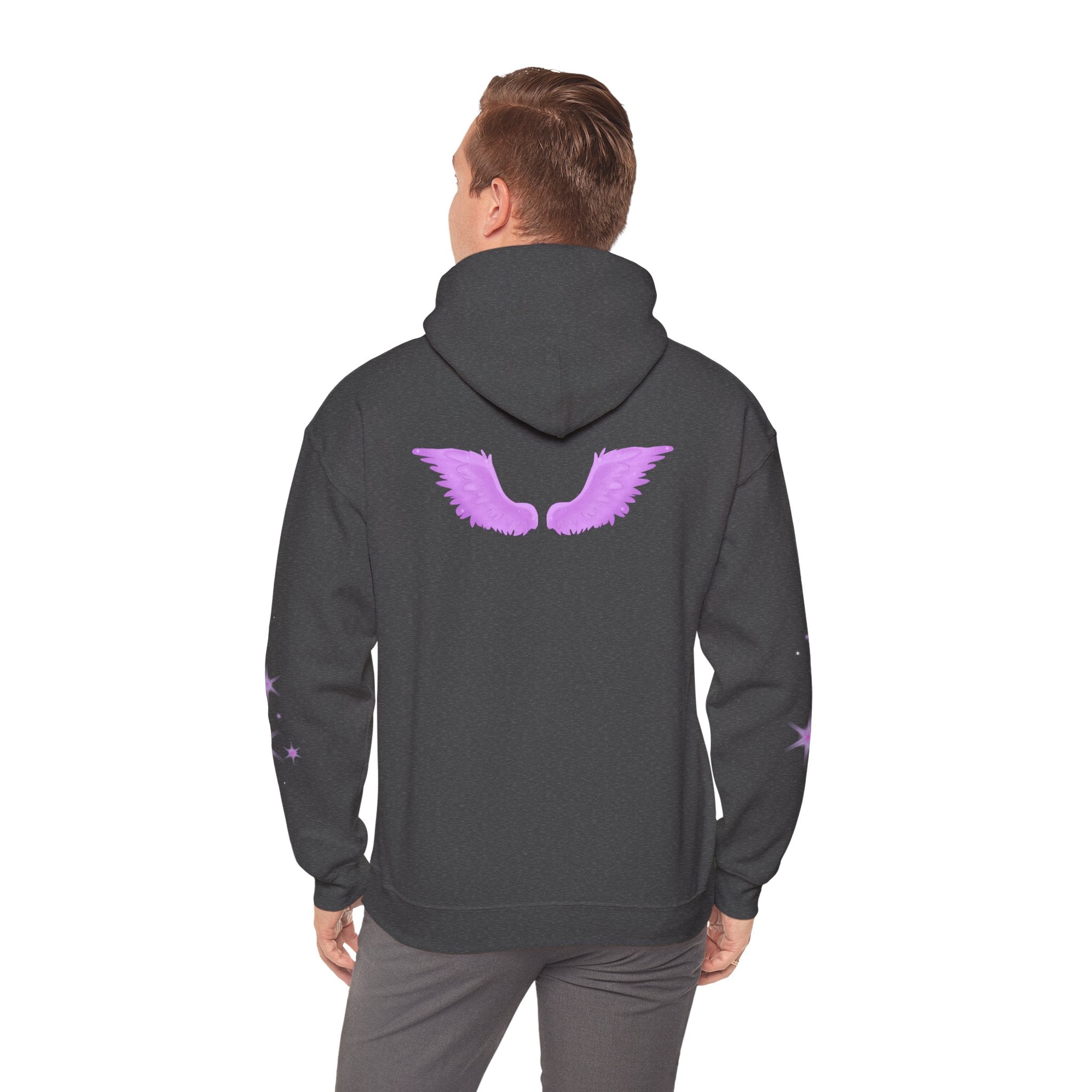 Magic Alicorn Sparkles Hoodie | Mythical Creature Alt Graphic Sweatshirt