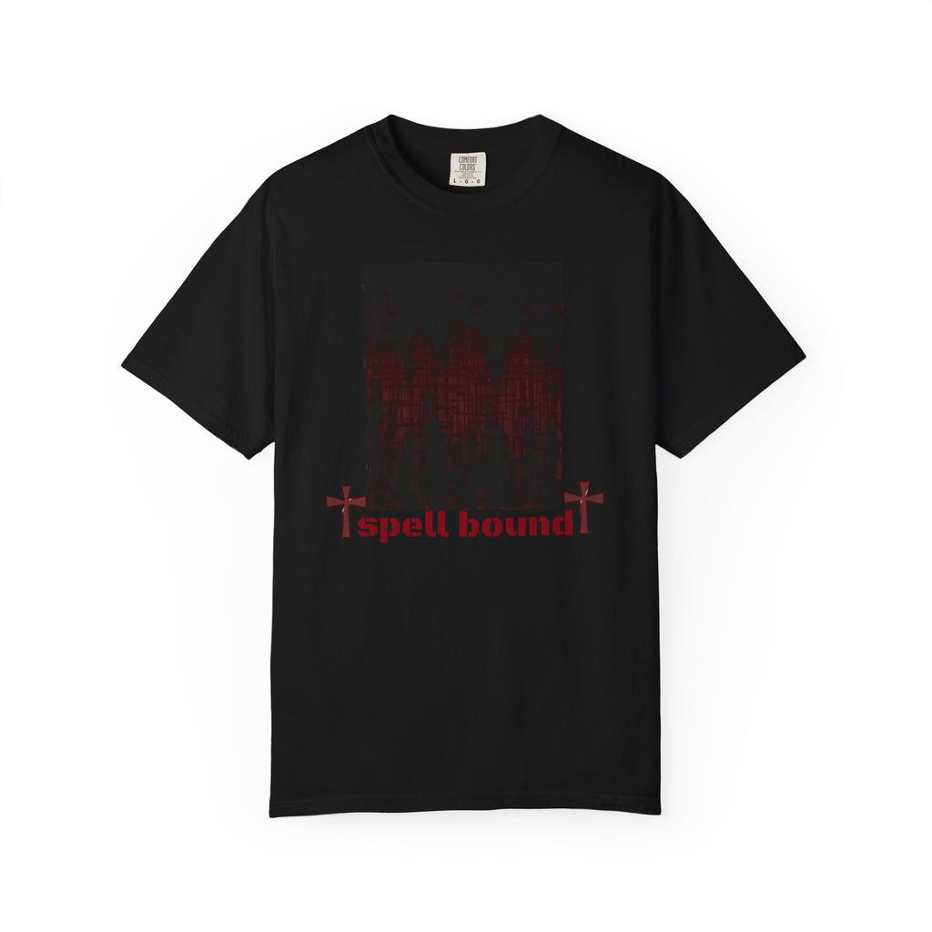 Spell Bound T-Shirt — Gothic Cross Graphic Tee