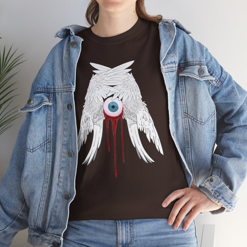Crying Angel Unisex Tee | Gothic Emo Alt Graphic Tee