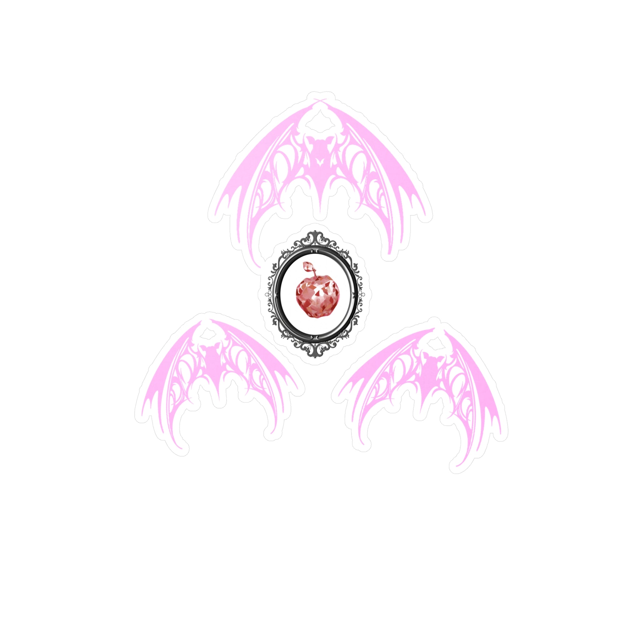 Fruit Bat Vinyl Decal Light Pink | Alt Creature Sticker