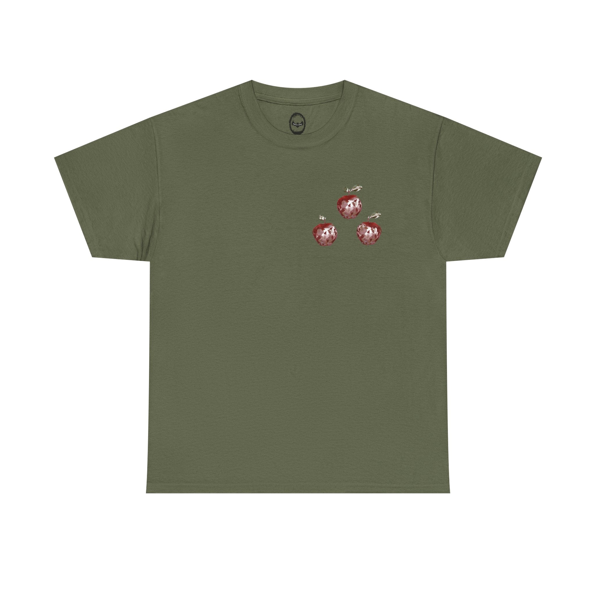 Crystal Apple Cross Graphic Tee | Alt Emo Creature Tee