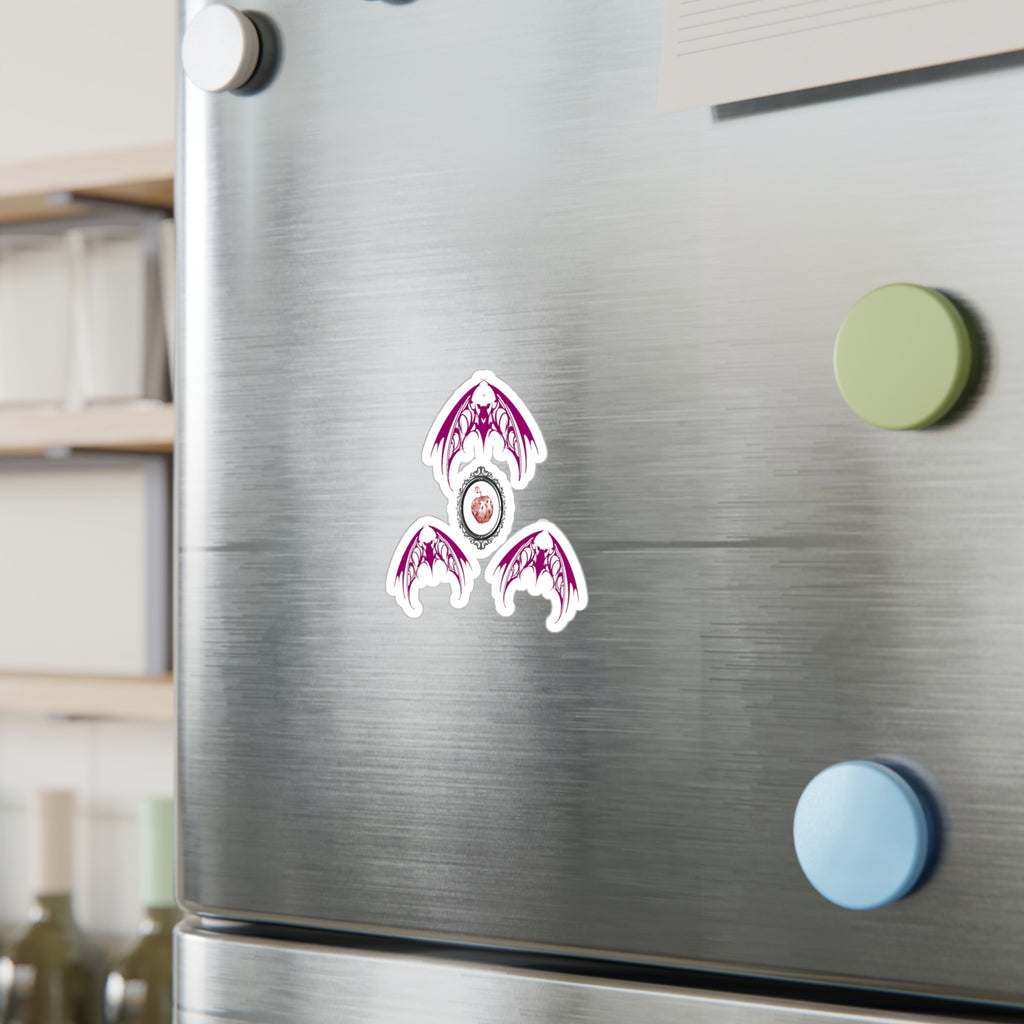Fruit Bat Vinyl Decal Light Pink | Alt Creature Sticker