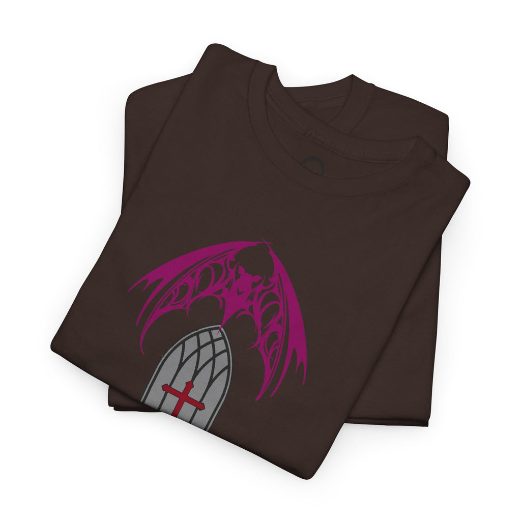 Cathedral Bat Unisex Tee | Gothic Alt Creature Graphic Tee