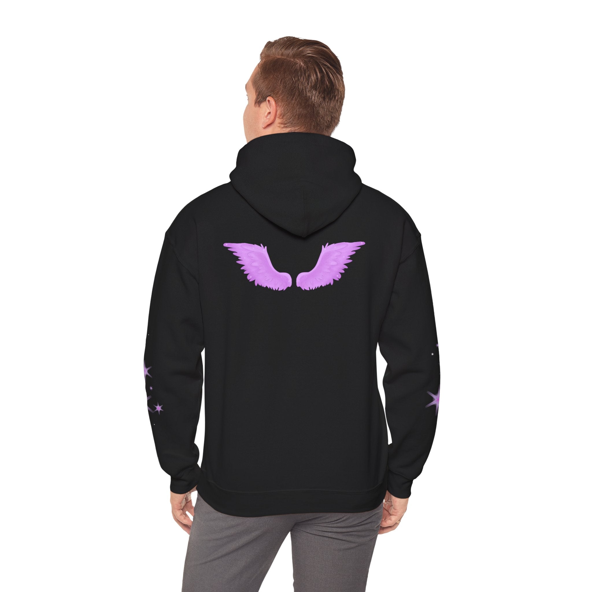 Magic Alicorn Sparkles Hoodie | Mythical Creature Alt Graphic Sweatshirt